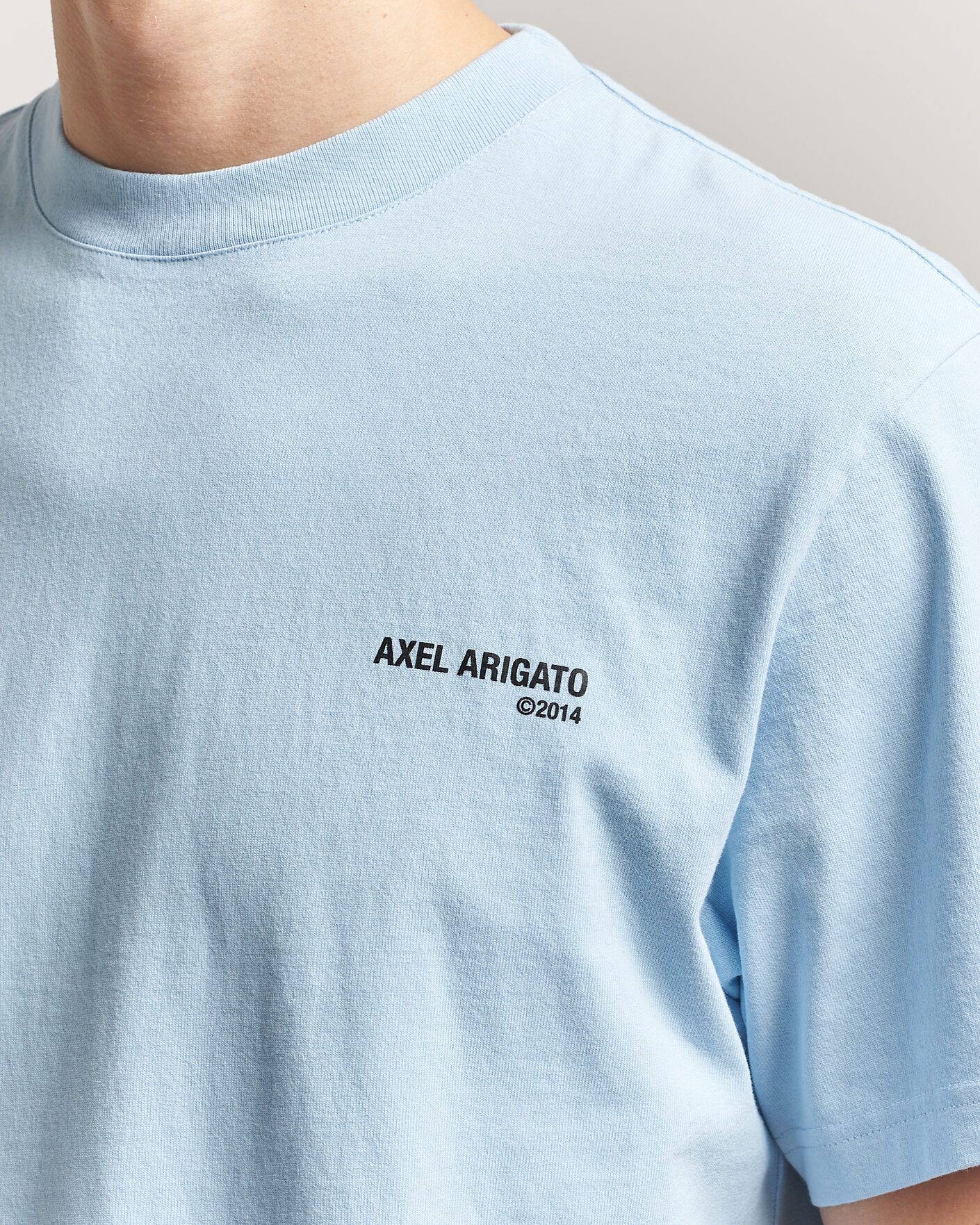 Herre | T-Shirts | Axel Arigato | Legacy T-Shirt Powder Blue