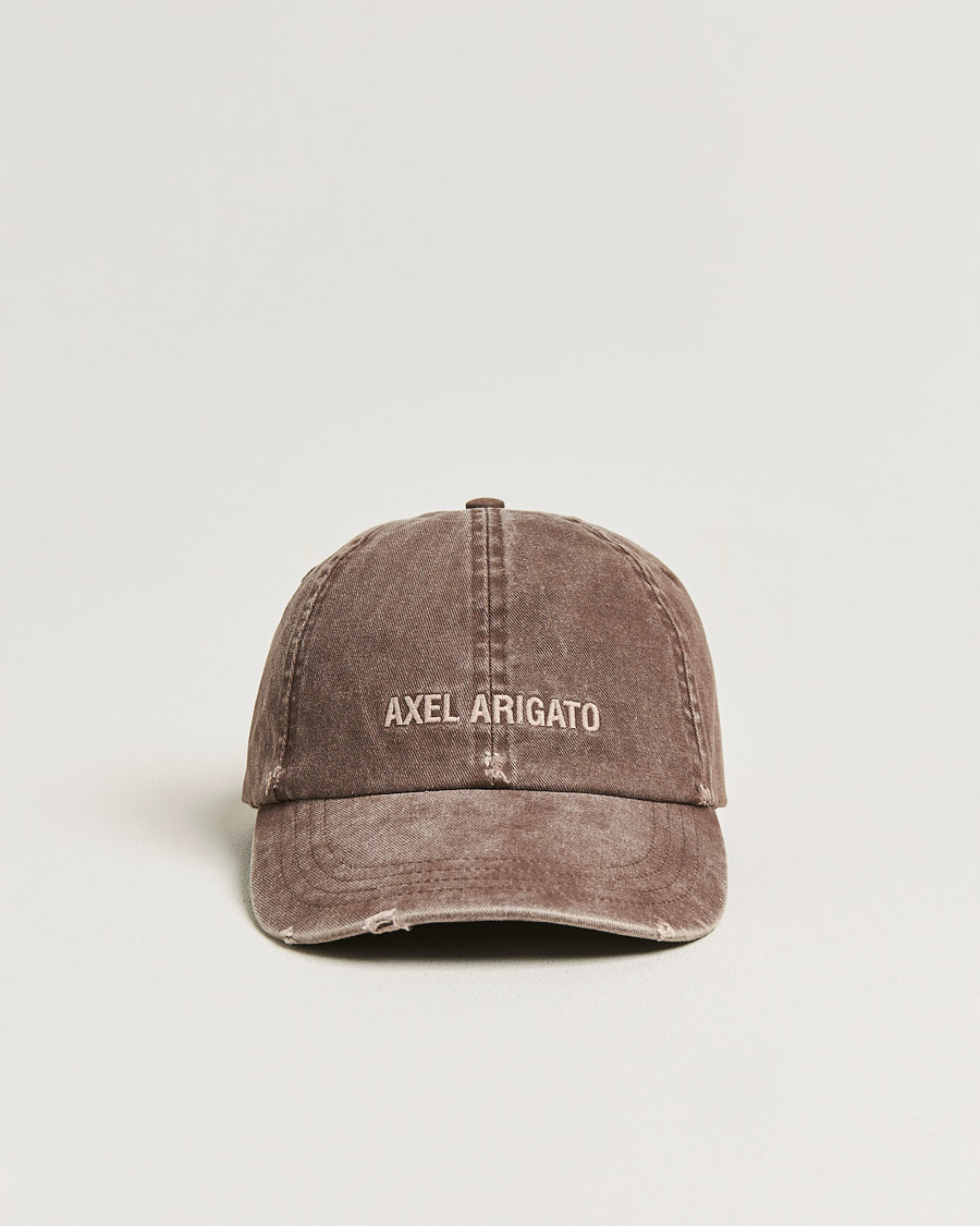Herre | Hatter og capser | Axel Arigato | AA Logo Cap Washed Brown