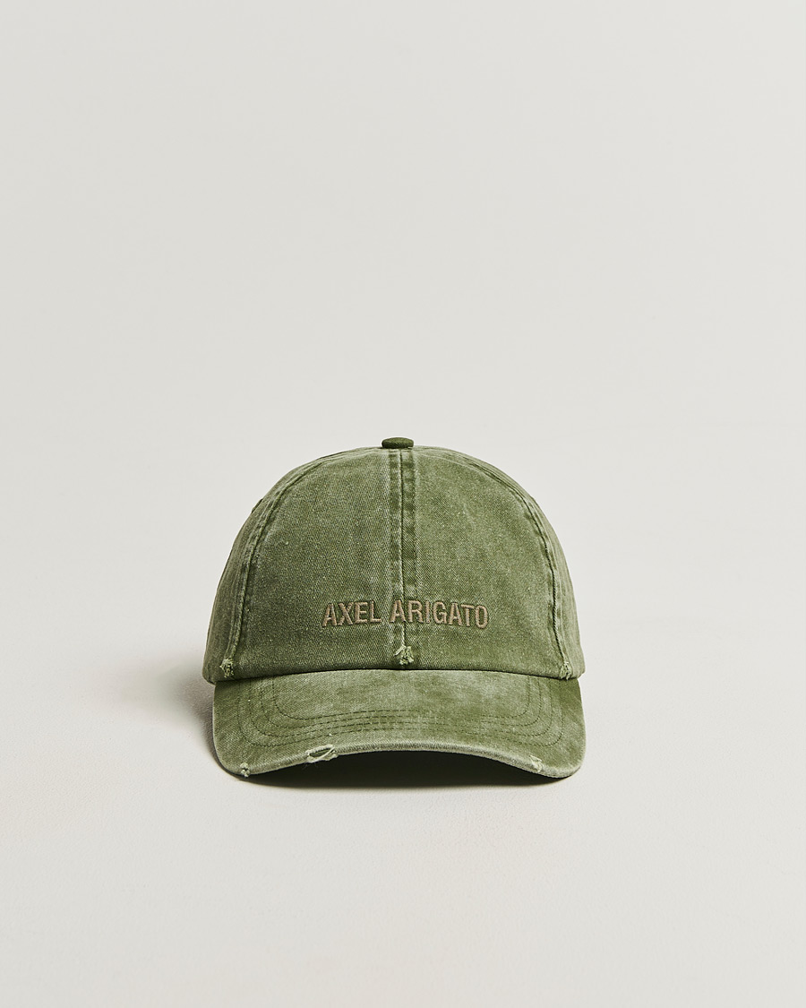 Herre | Hatter og capser | Axel Arigato | AA Logo Cap Washed Green