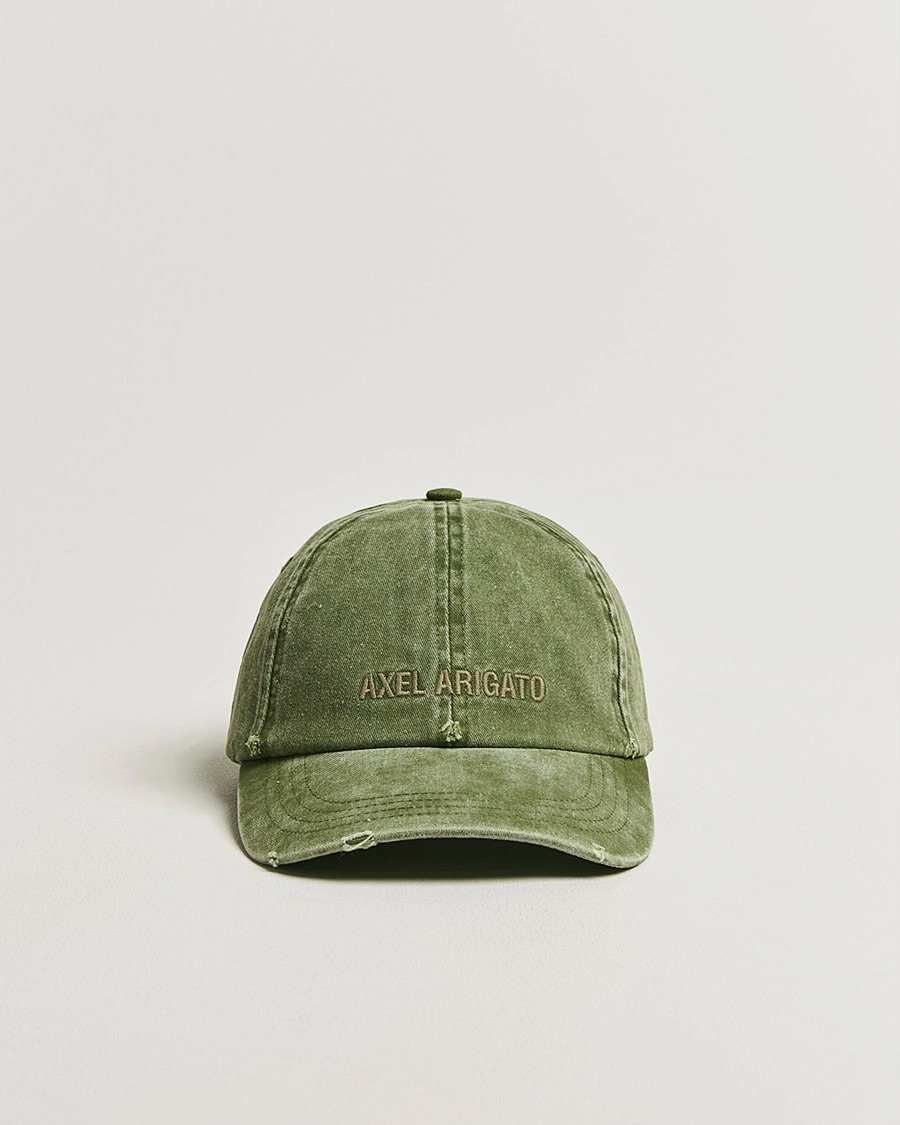Herre | Hatter og capser | Axel Arigato | AA Logo Cap Washed Green