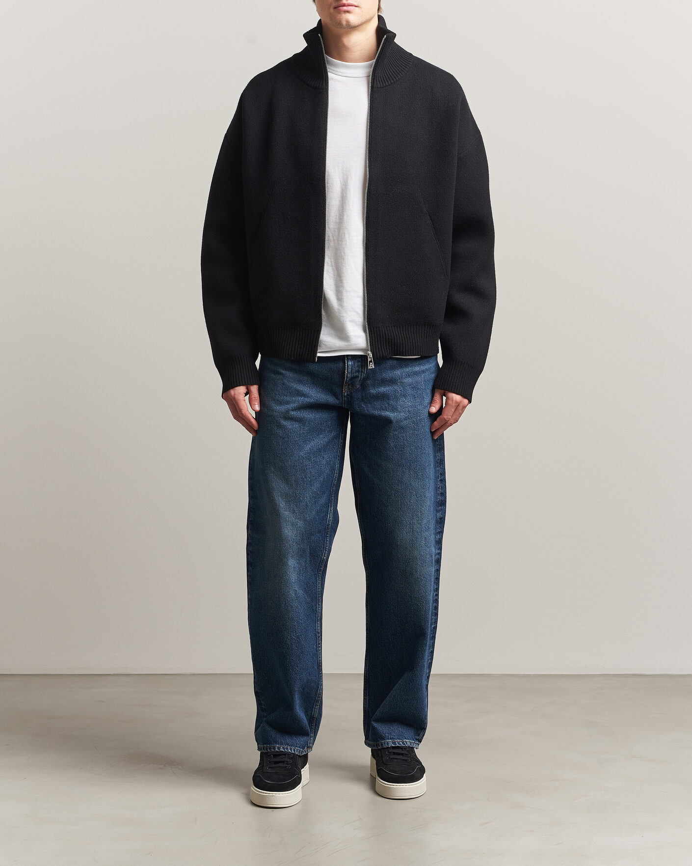 Herre | Gensere | Axel Arigato | Core Zip-Up Sweater Black