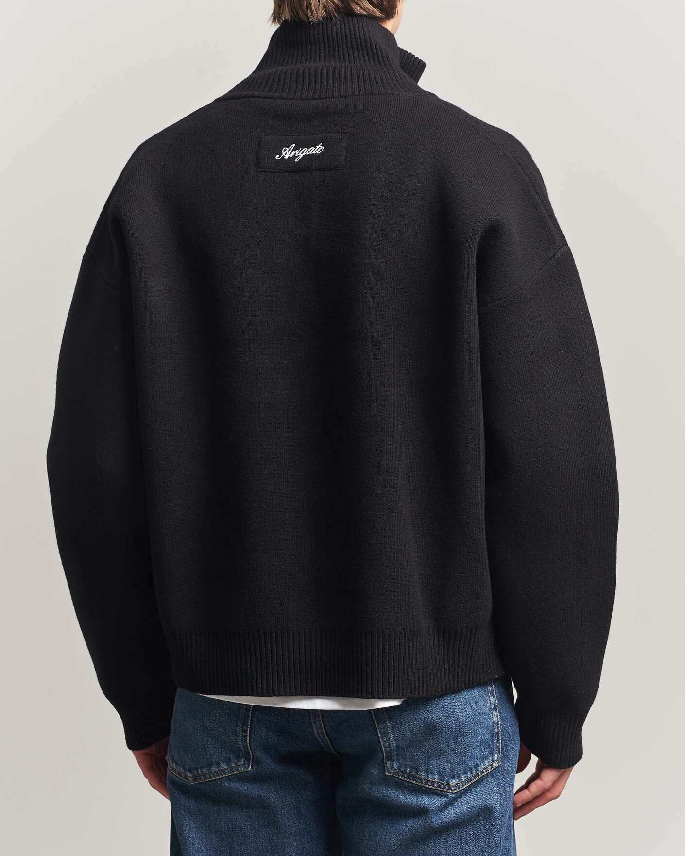 Herre | Gensere | Axel Arigato | Core Zip-Up Sweater Black
