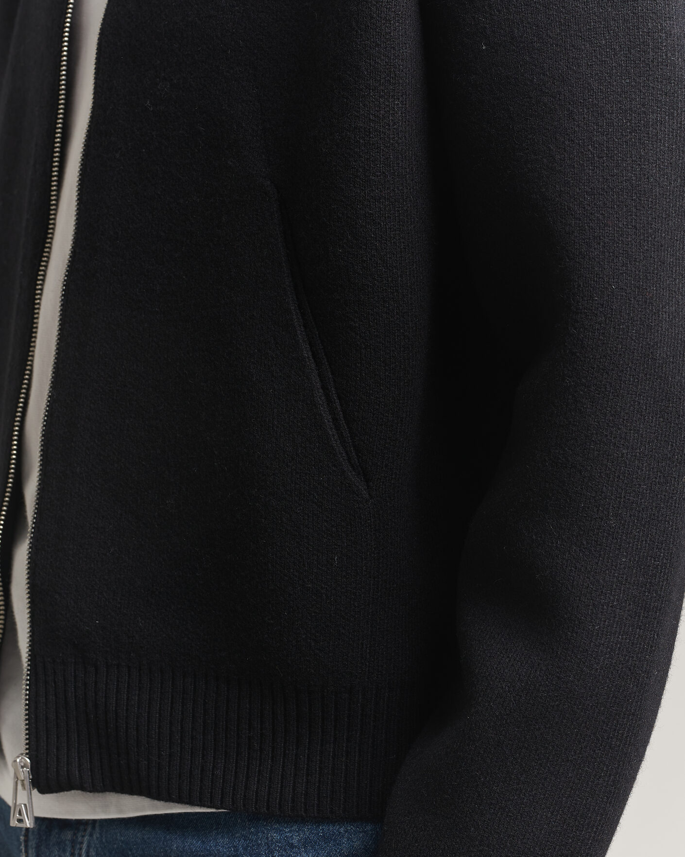 Herre | Gensere | Axel Arigato | Core Zip-Up Sweater Black