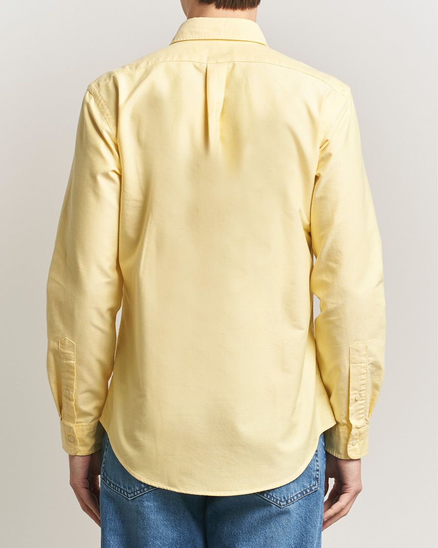 Herre | Skjorter | Polo Ralph Lauren | Custom Fit Oxford Shirt Yellow