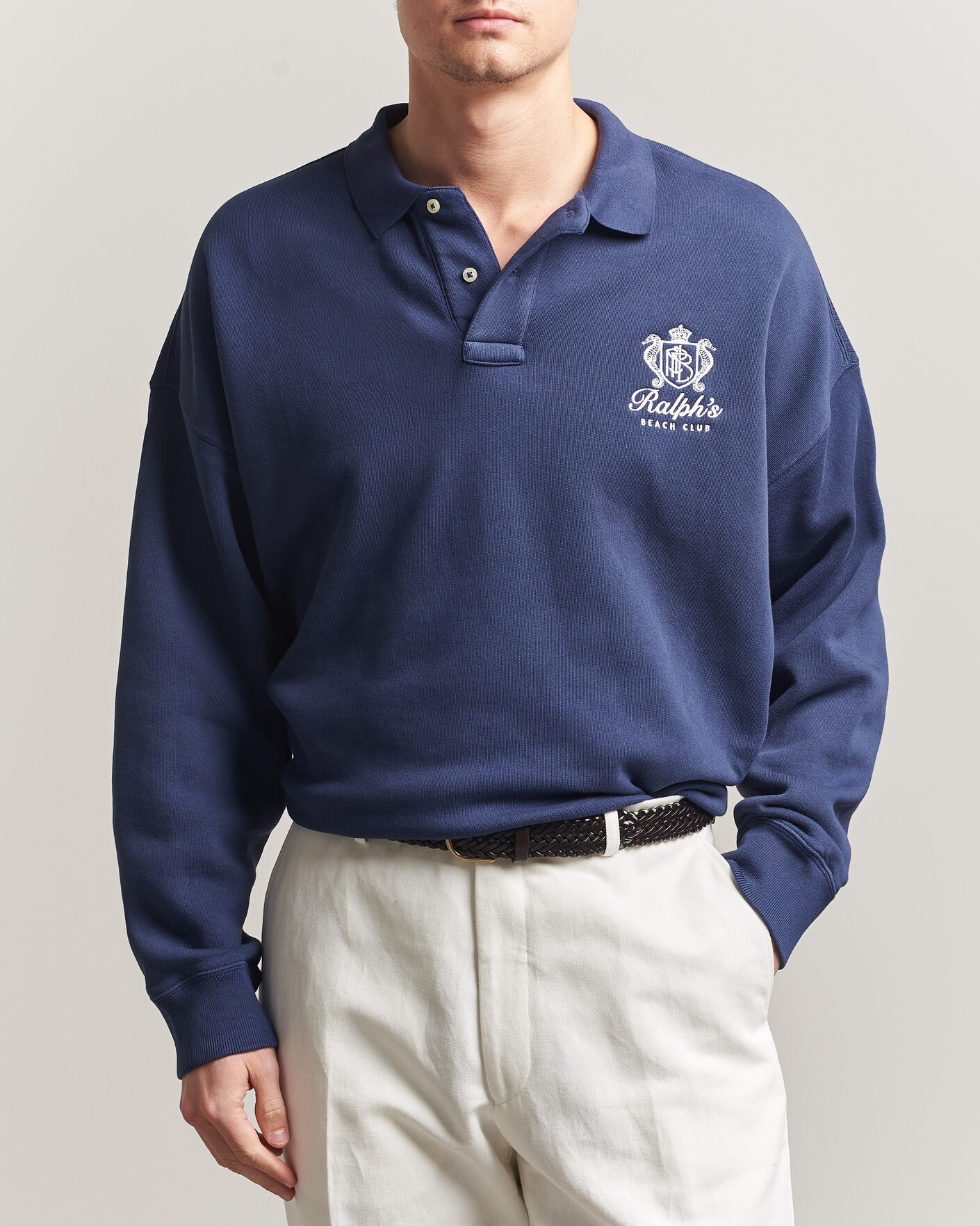 Herre | Gensere | Polo Ralph Lauren | Ralph's Beach Club Sweater Dark Cobalt