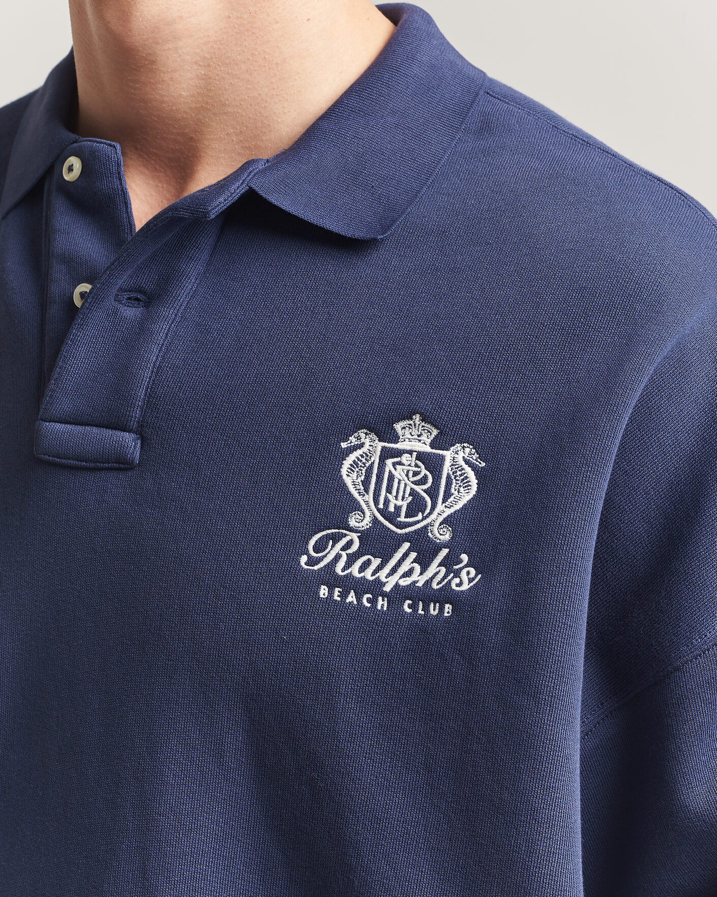 Herre | Gensere | Polo Ralph Lauren | Ralph's Beach Club Sweater Dark Cobalt
