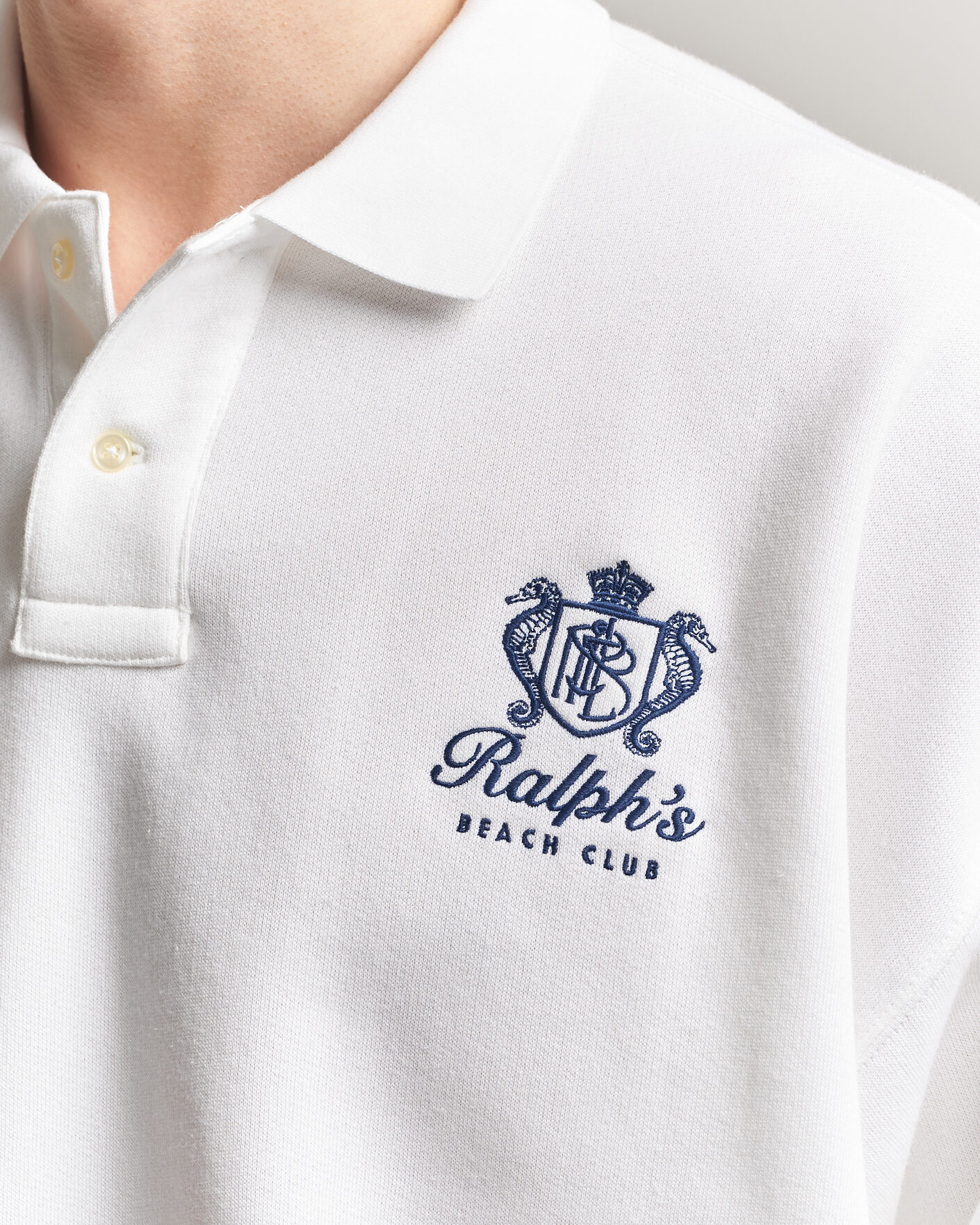 Herre | Gensere | Polo Ralph Lauren | Ralph's Beach Club Sweater White