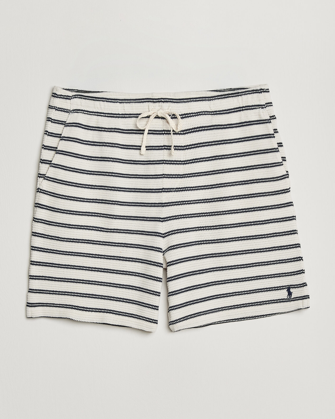 Herre | Shorts | Polo Ralph Lauren | Knitted Shorts Pale Cream/Newport Navy
