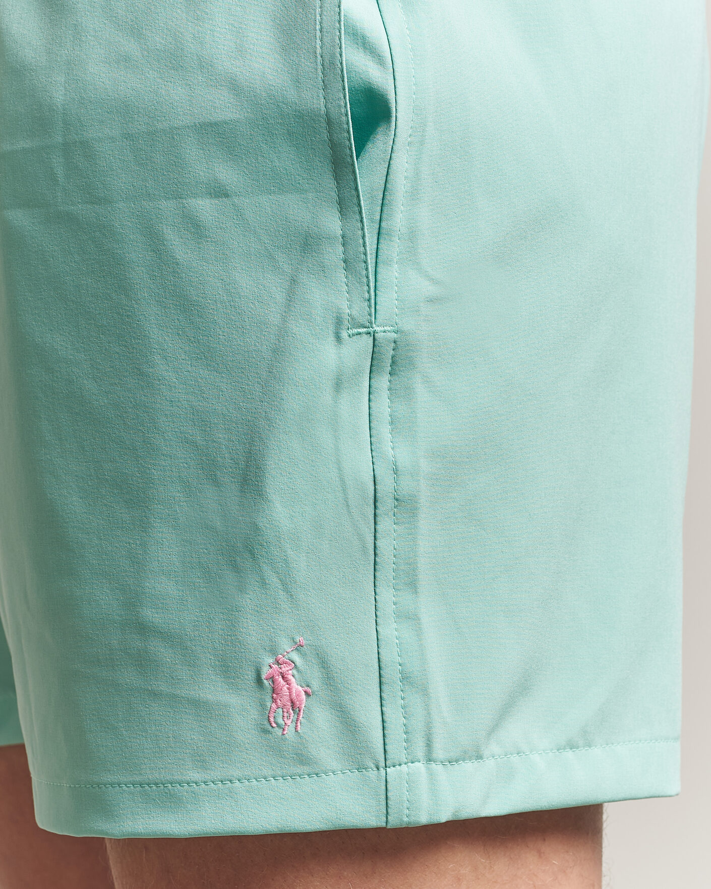 Herre | Badeshorts | Polo Ralph Lauren | Traveler Slim Trunk Celadon