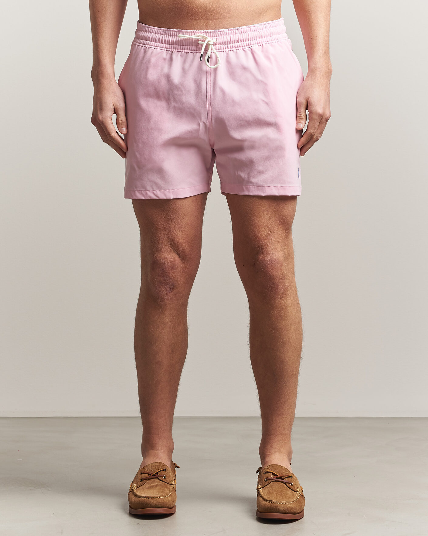 Herre | Badeshorts | Polo Ralph Lauren | Traveler Slim Trunk Pink