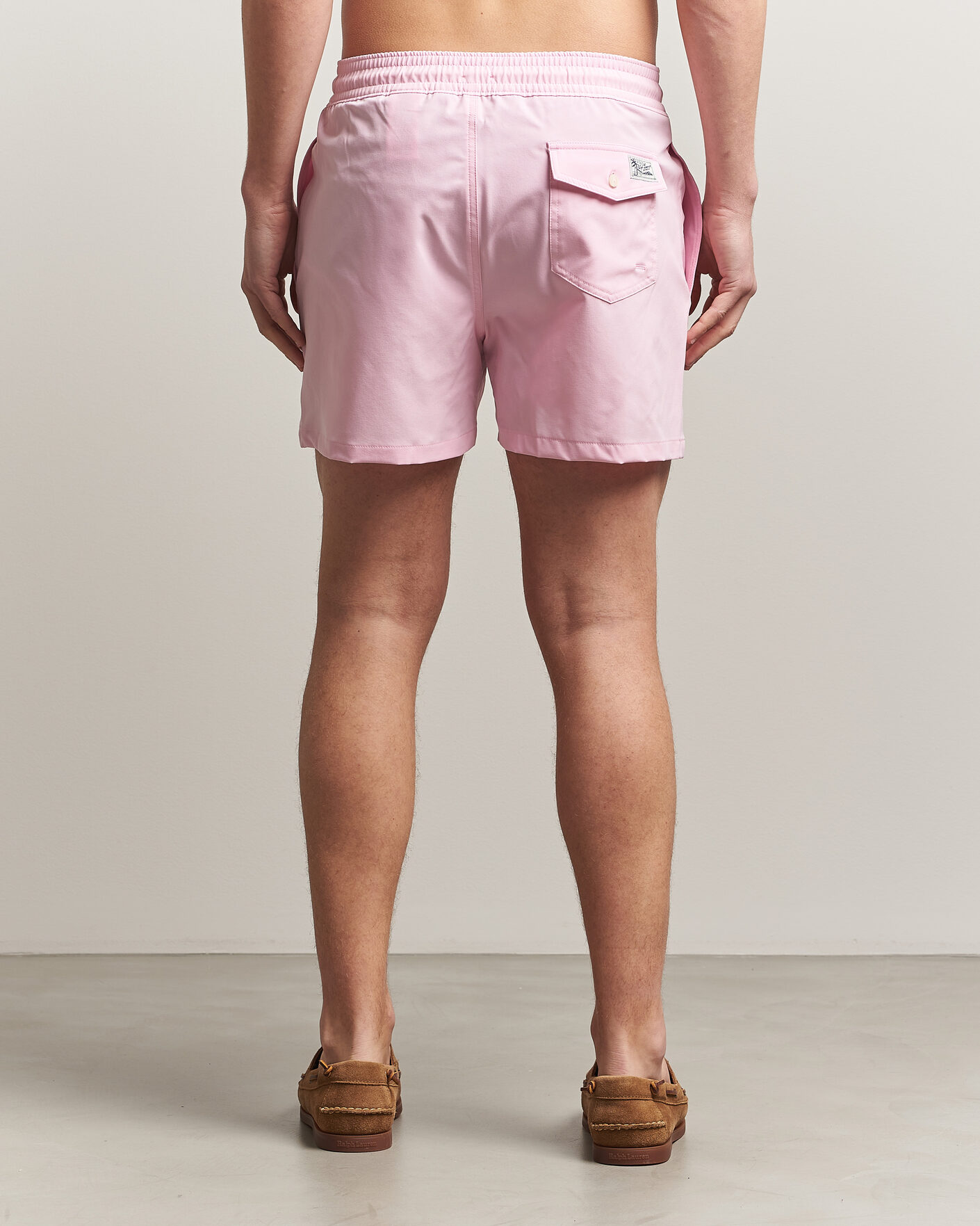 Herre | Badeshorts | Polo Ralph Lauren | Traveler Slim Trunk Pink