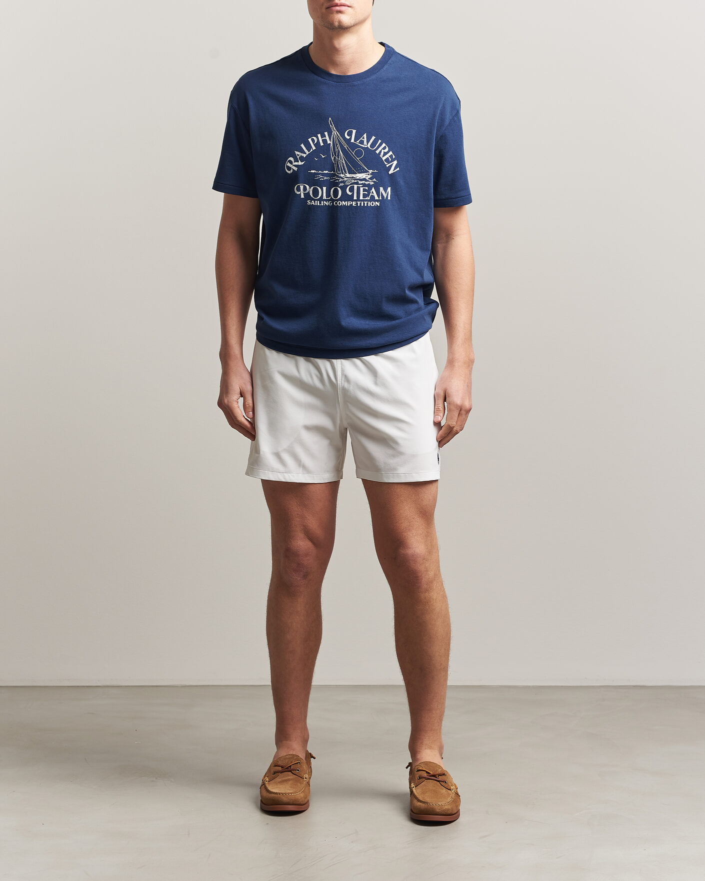 Herre | Polo Ralph Lauren Traveler Slim Trunk White | Polo Ralph Lauren | Traveler Slim Trunk White