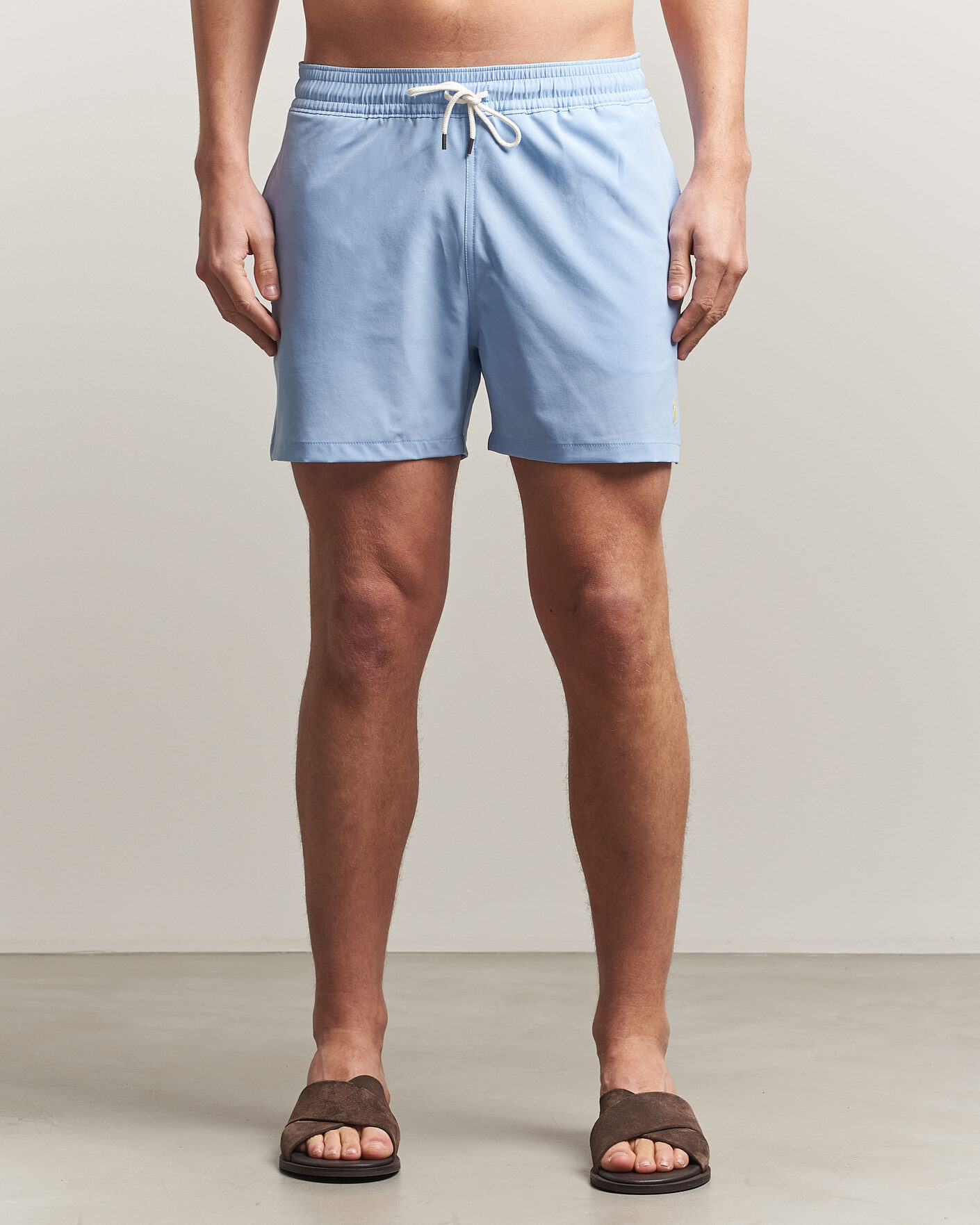 Herre | Badeshorts | Polo Ralph Lauren | Traveler Slim Trunk Light Blue