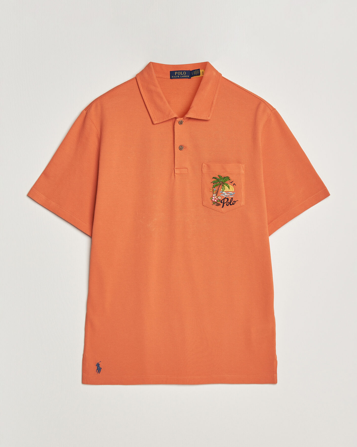 Herre | Pikéer | Polo Ralph Lauren | Classic Fit Pocket Polo Solar Sky