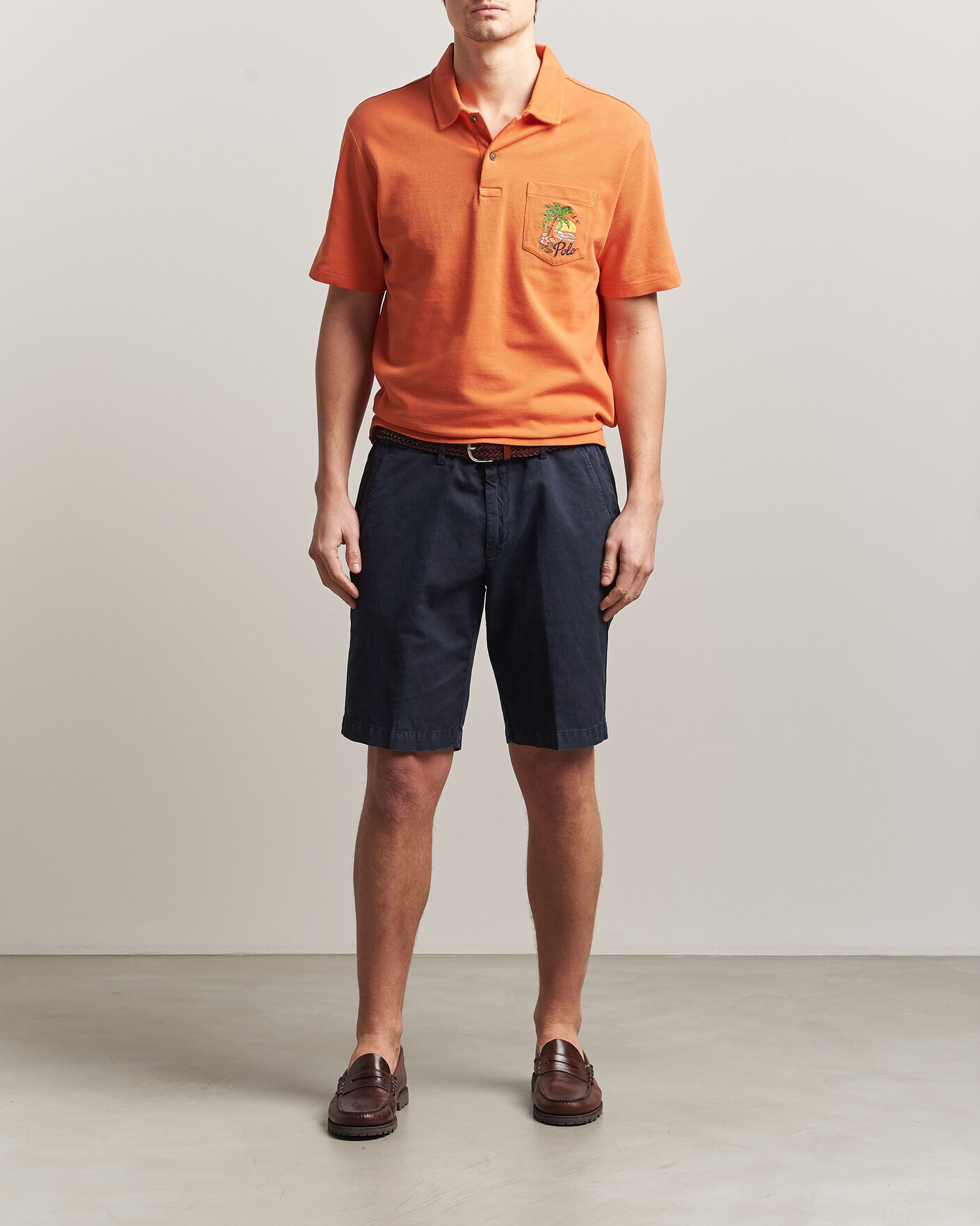 Herre | Pikéer | Polo Ralph Lauren | Classic Fit Pocket Polo Solar Sky