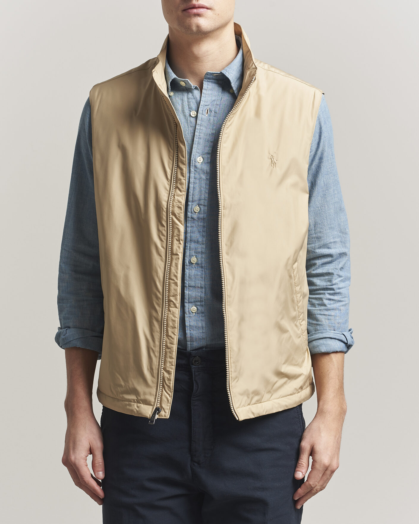 Herre | Vester | Polo Ralph Lauren | Insulated Packable Vest Beige