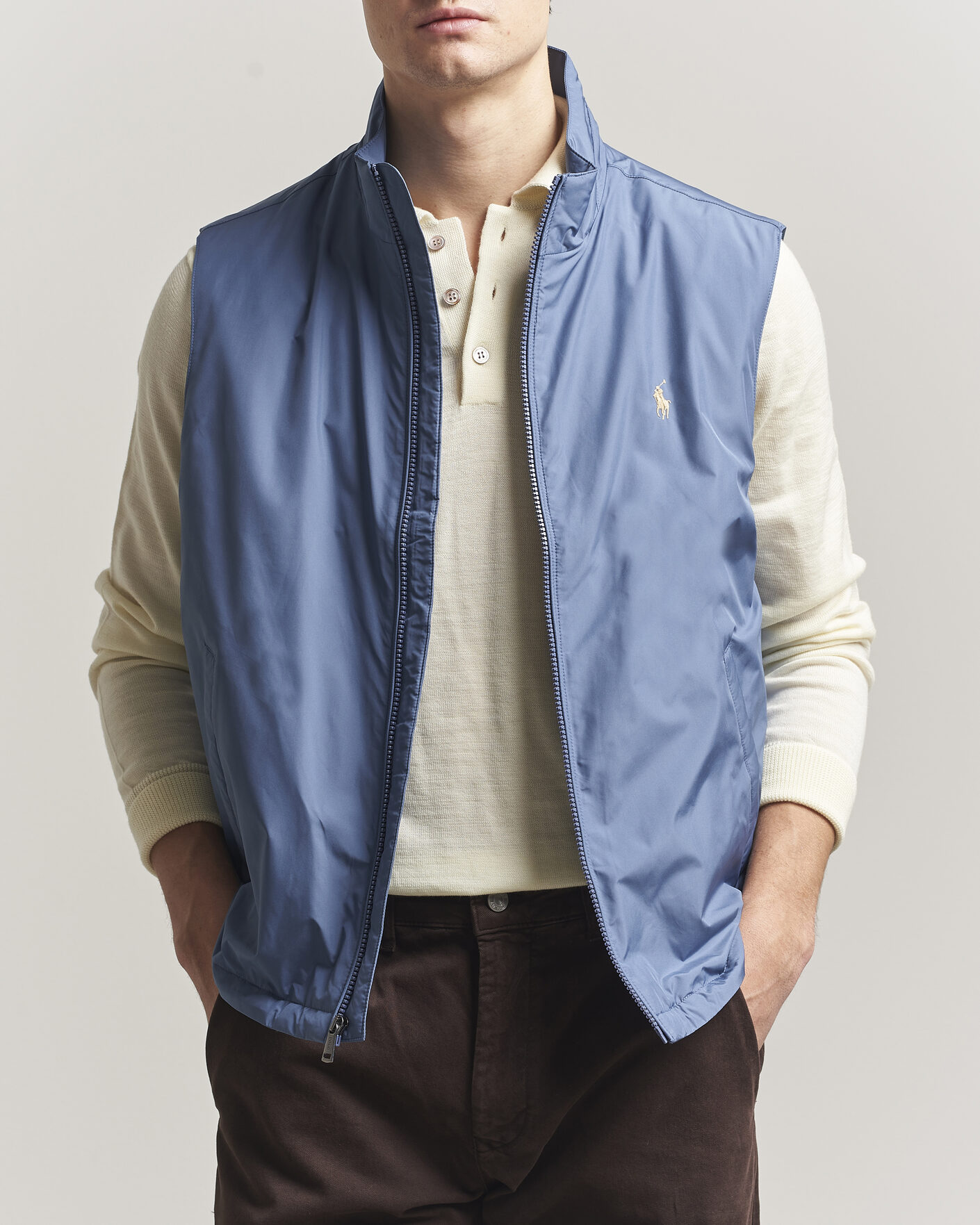 Herre | Vester | Polo Ralph Lauren | Insulated Packable Vest Capri Blue