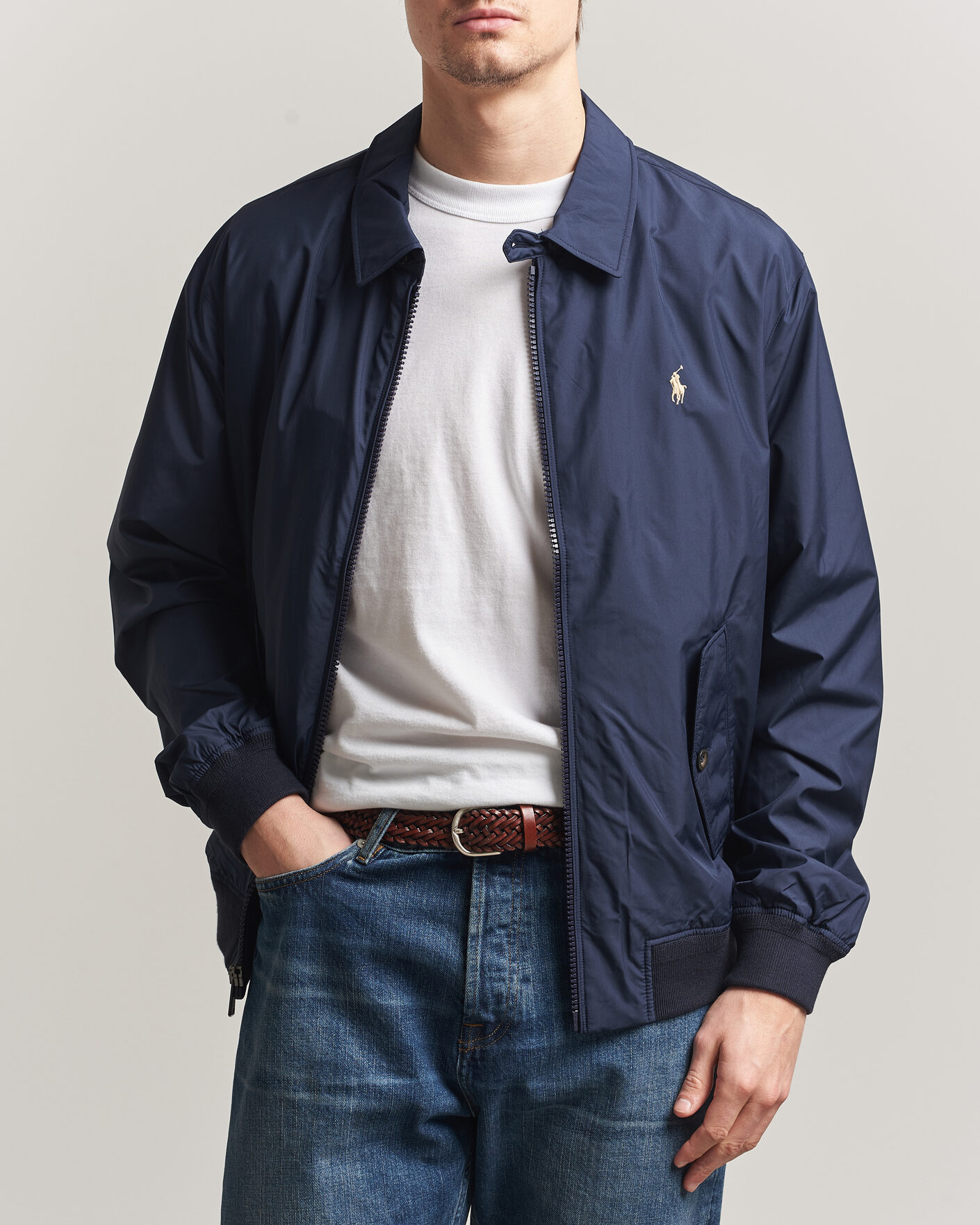 Herre | Jakker | Polo Ralph Lauren | Windbreaker Packable Jacket Navy