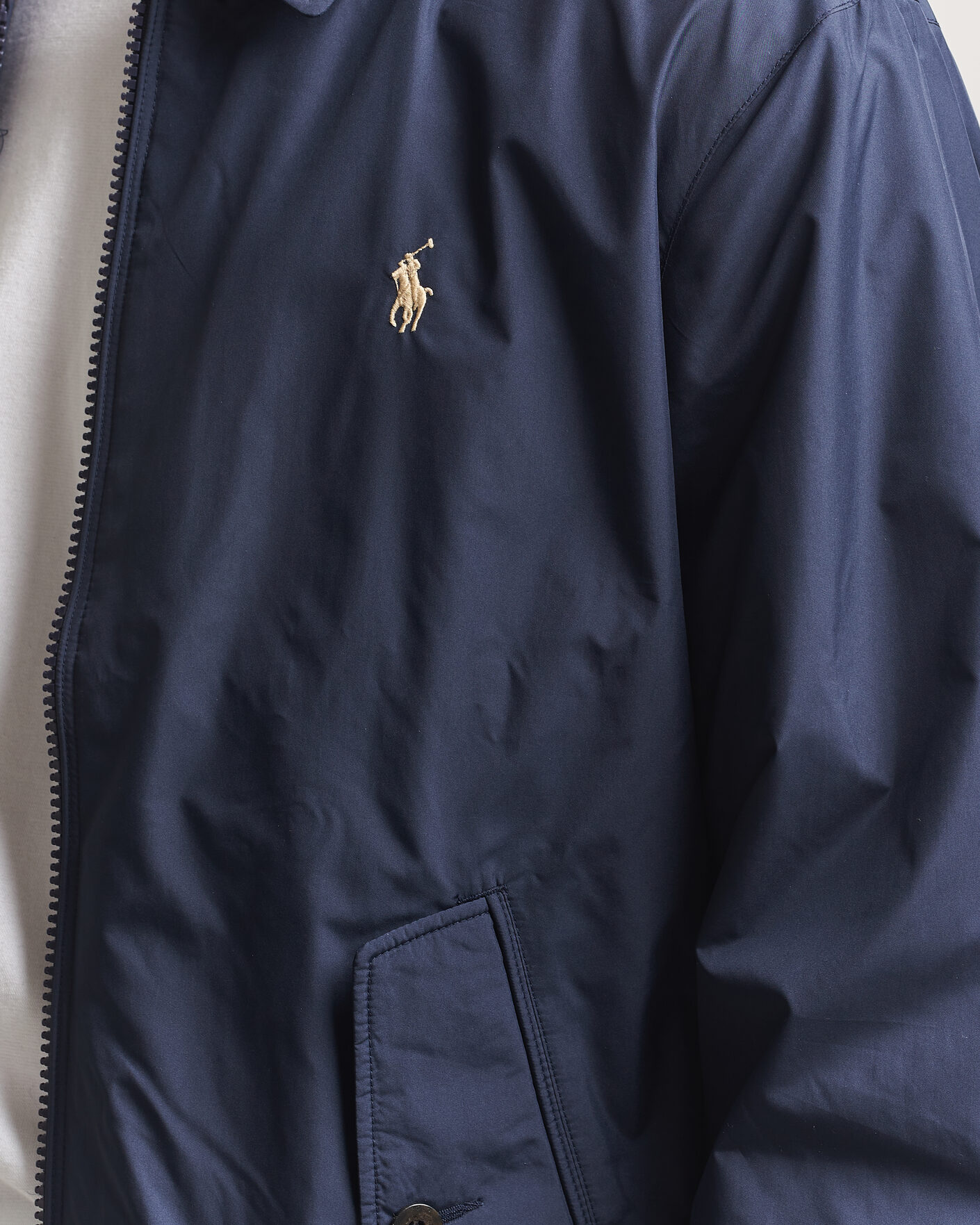 Herre | Jakker | Polo Ralph Lauren | Windbreaker Packable Jacket Navy