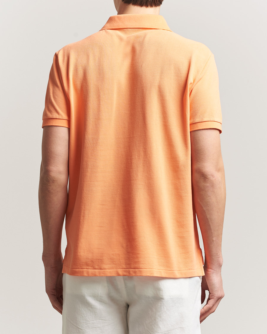 Herre | Pikéer | Polo Ralph Lauren | Custom Slim Fit Polo Pompano Orange