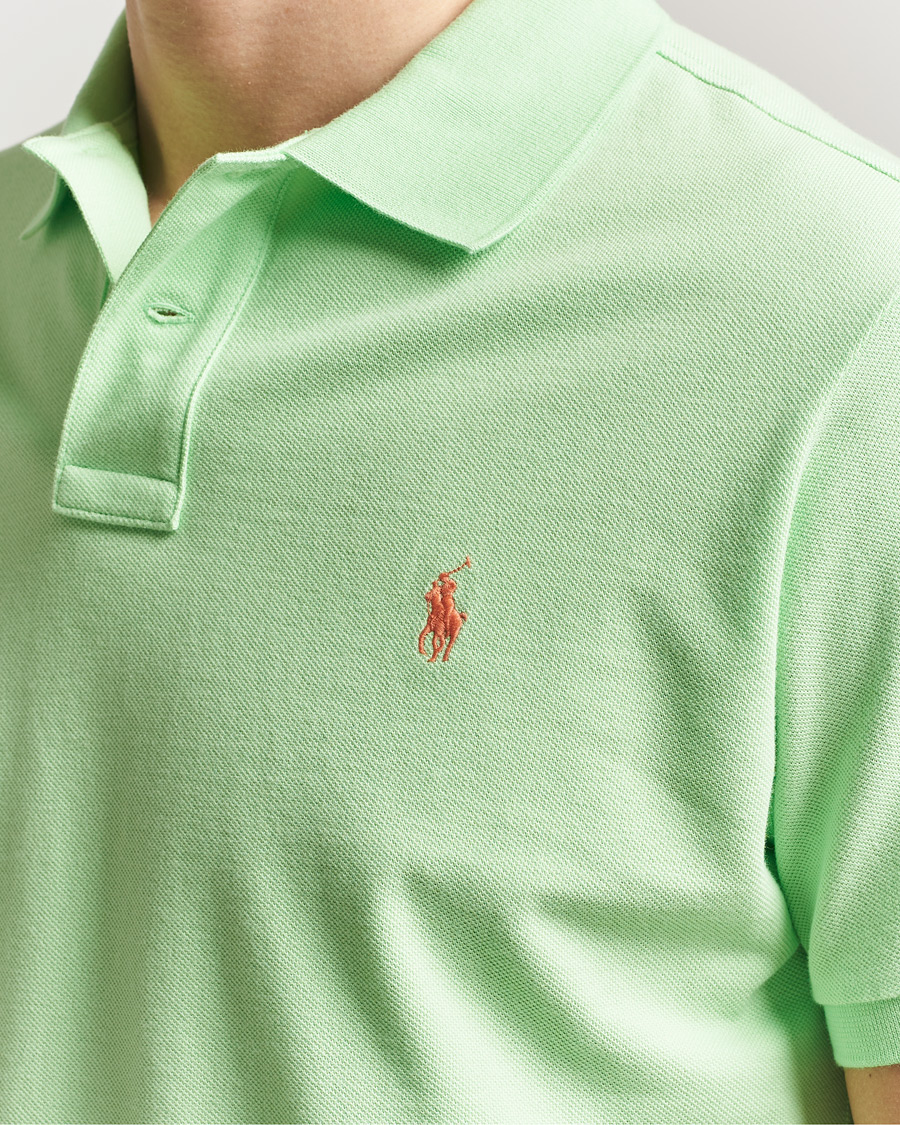 Herre | Pikéer | Polo Ralph Lauren | Custom Slim Fit Polo Cruise Lime