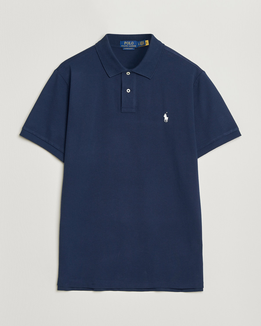 Herre | Pikéer | Polo Ralph Lauren | Custom Slim Fit Polo Navy