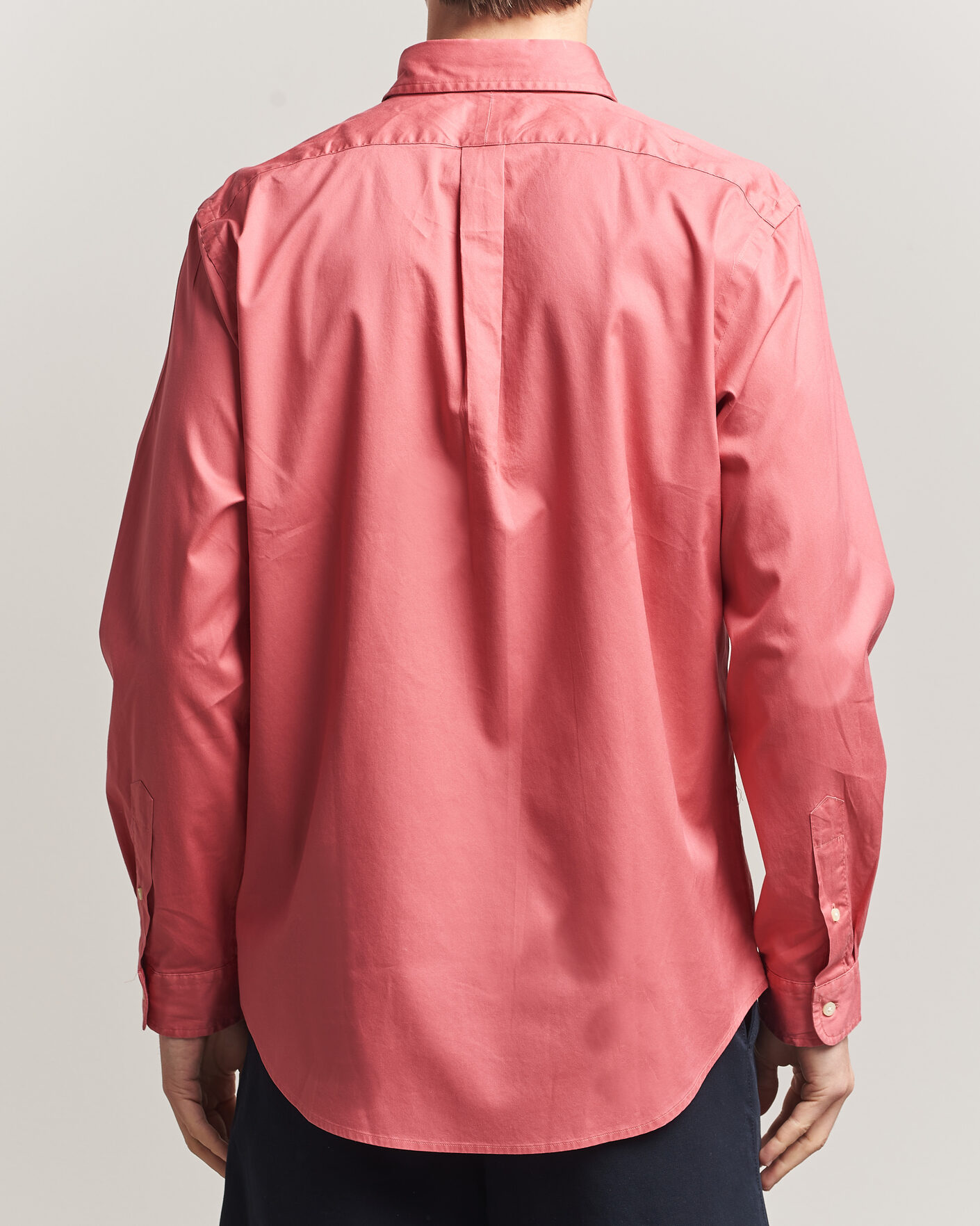 Herre | Skjorter | Polo Ralph Lauren | Custom Fit Garment Twill Shirt Adirondack Berry