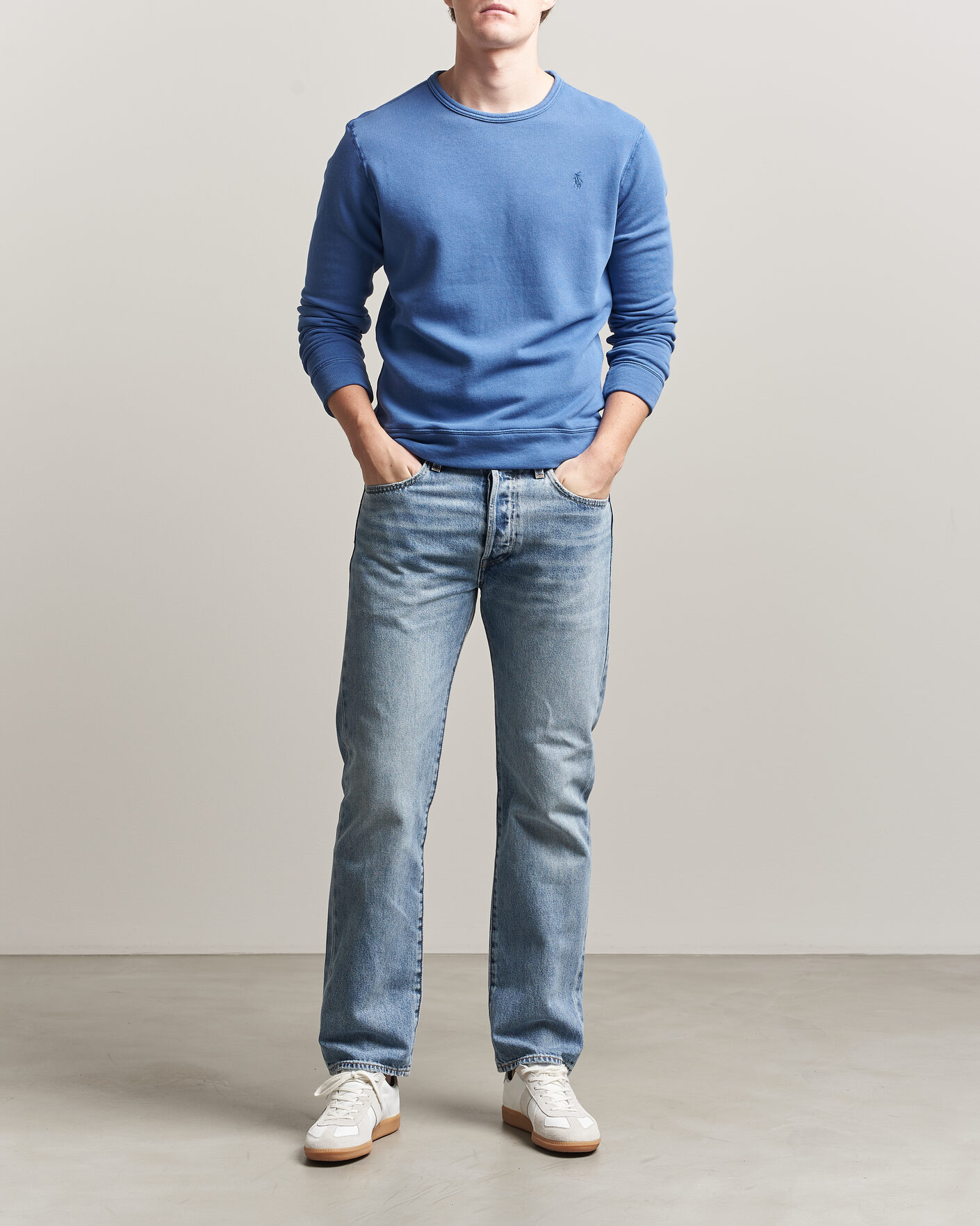 Herre | Gensere | Polo Ralph Lauren | Island Terry Sweatshirt Modern Royal
