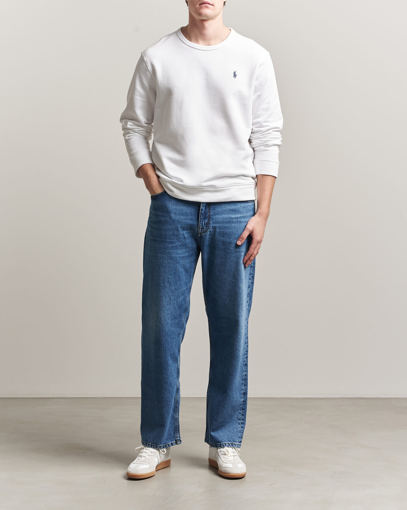 Herre | Gensere | Polo Ralph Lauren | Island Terry Sweatshirt White
