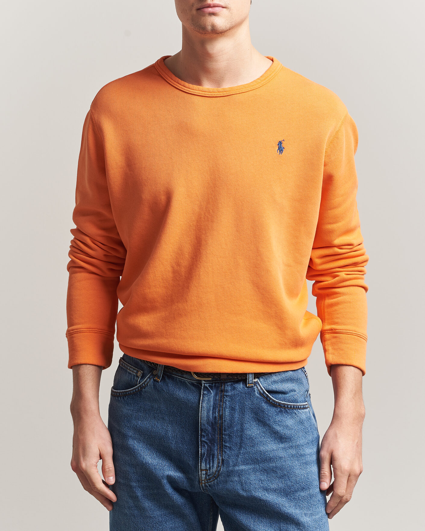Herre | Gensere | Polo Ralph Lauren | Island Terry Sweatshirt Resort Orange