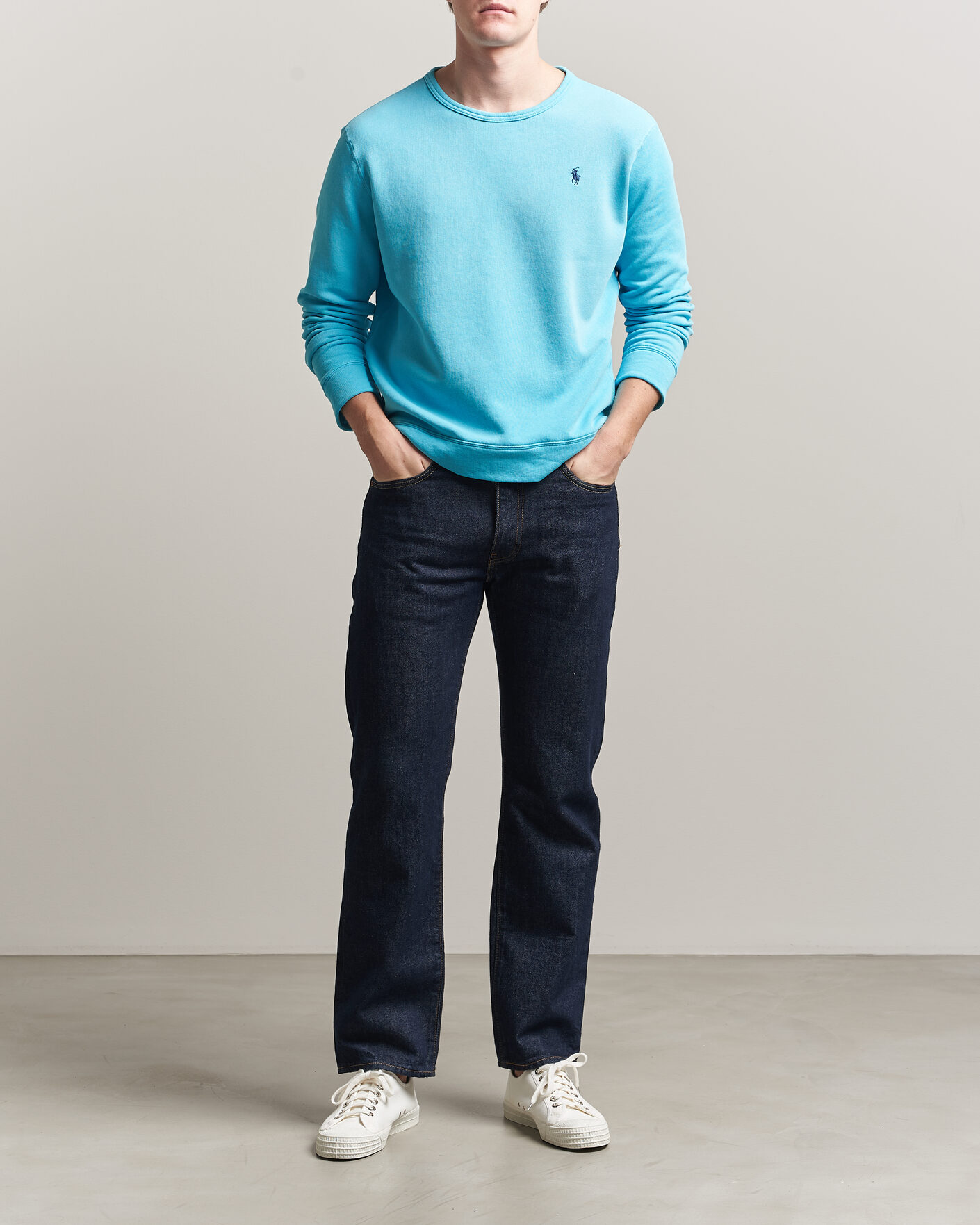 Herre | Gensere | Polo Ralph Lauren | Island Terry Sweatshirt Perfect Turqoise