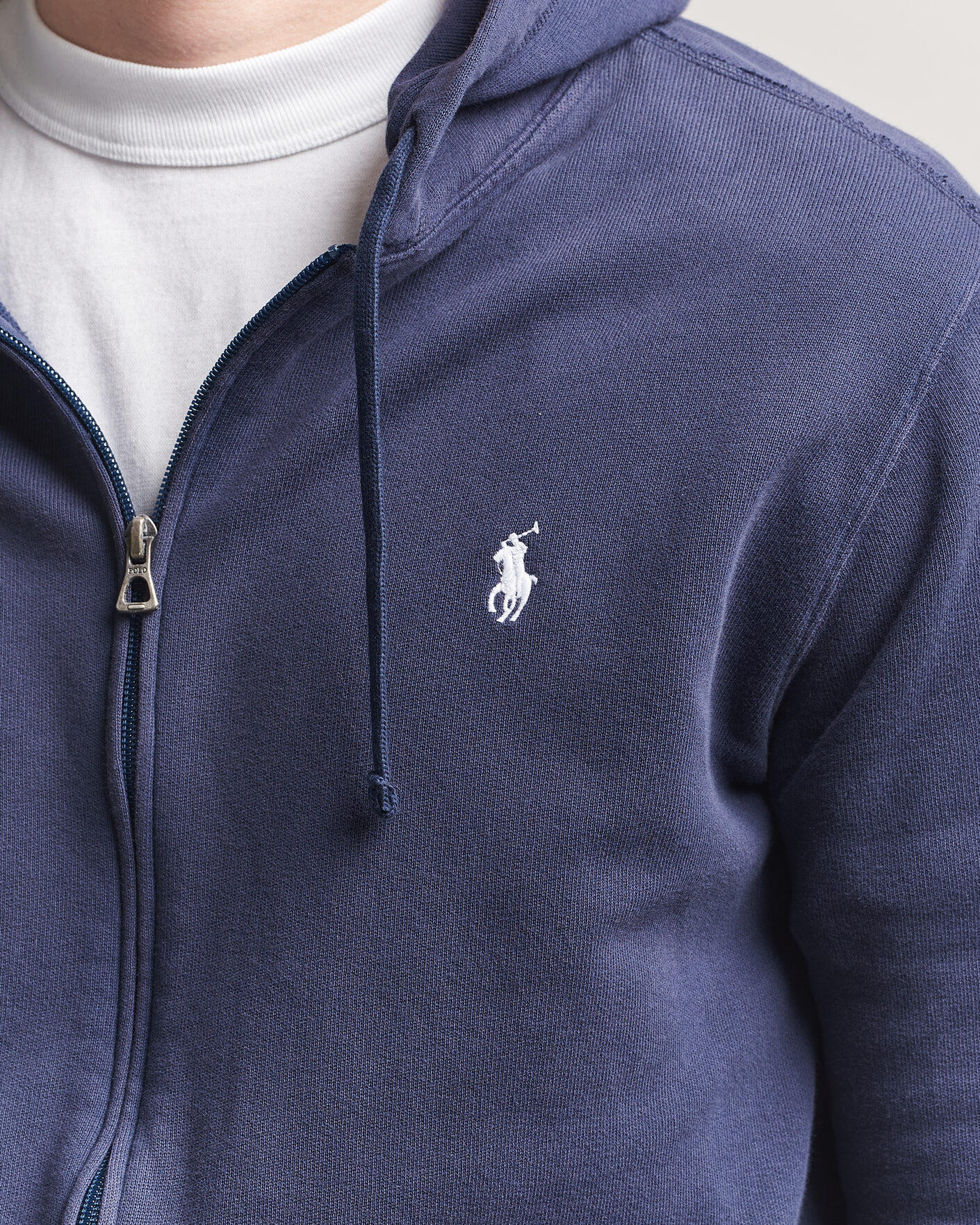 Herre | Gensere | Polo Ralph Lauren | Island Terry Full Zip Hoodie Newport Navy