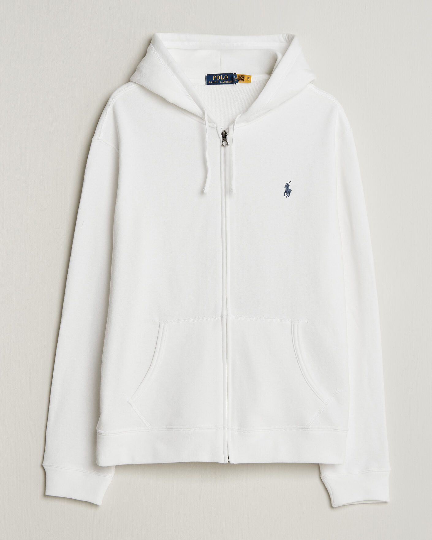 Herre | Gensere | Polo Ralph Lauren | Island Terry Full Zip Hoodie White