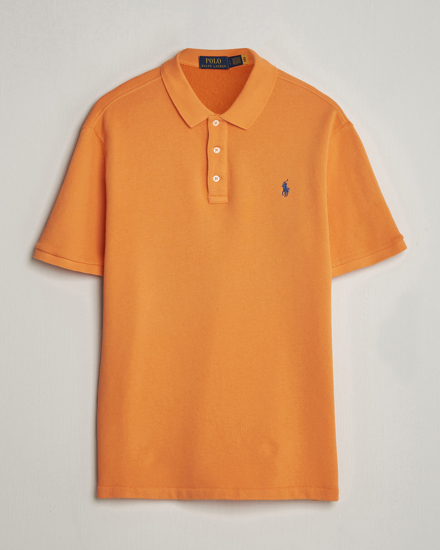 Herre | Pikéer | Polo Ralph Lauren | Island Terry Polo Resort Orange