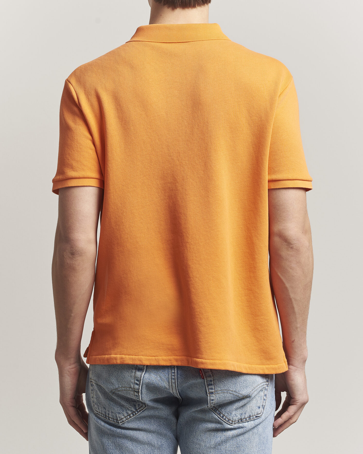 Herre | Pikéer | Polo Ralph Lauren | Island Terry Polo Resort Orange