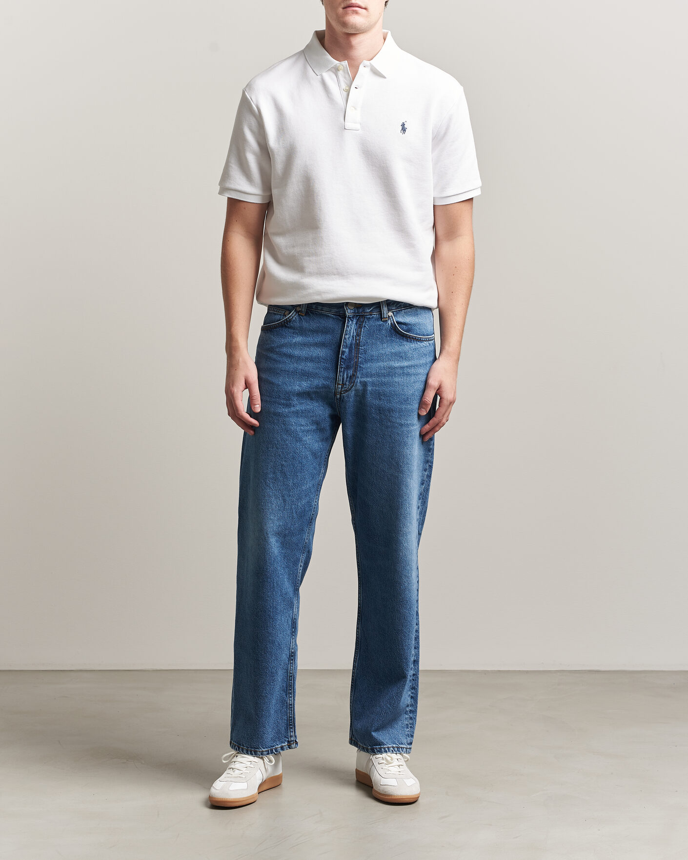 Herre | Pikéer | Polo Ralph Lauren | Island Terry Polo White