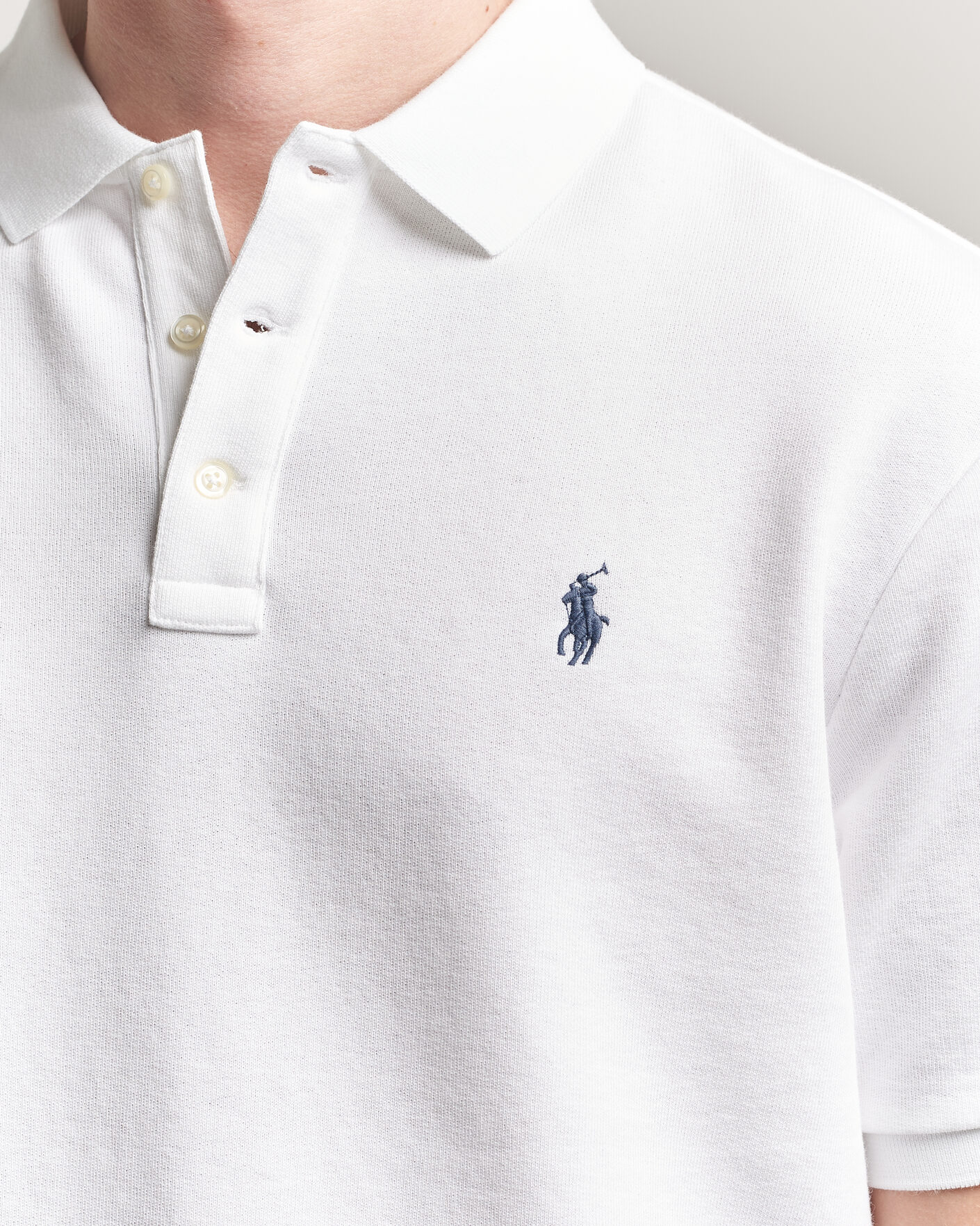 Herre | Pikéer | Polo Ralph Lauren | Island Terry Polo White