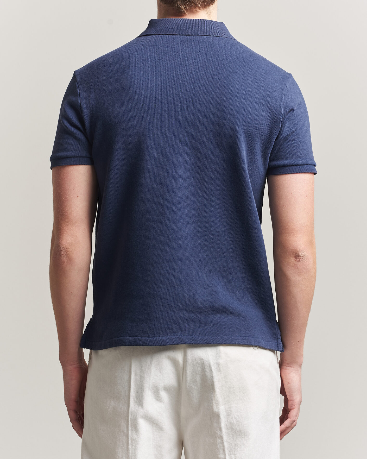 Herre | Pikéer | Polo Ralph Lauren | Island Terry Polo Newport Navy