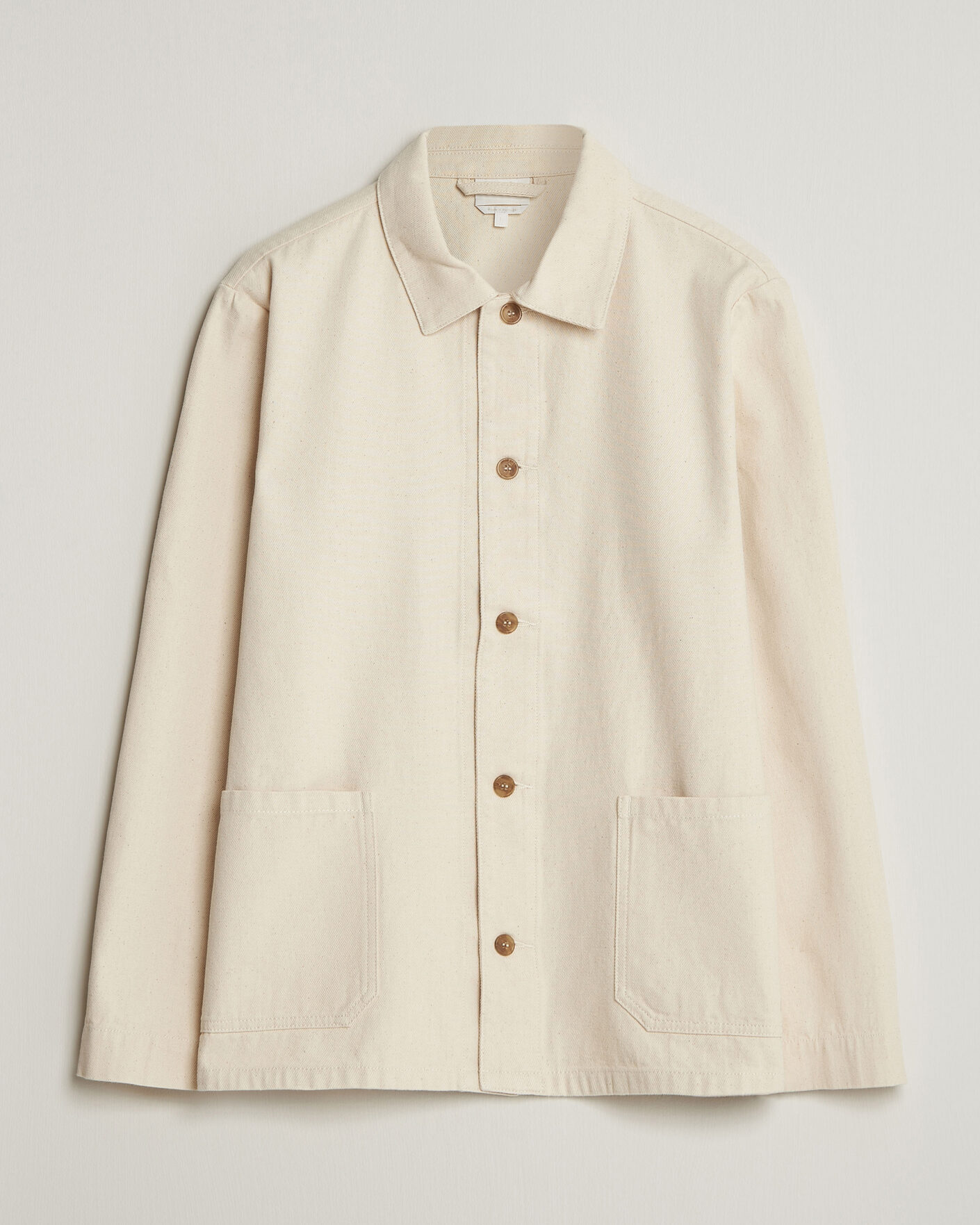 Herre | Skjorter | A.P.C. | Kerlouan Denim Overshirt Ecru