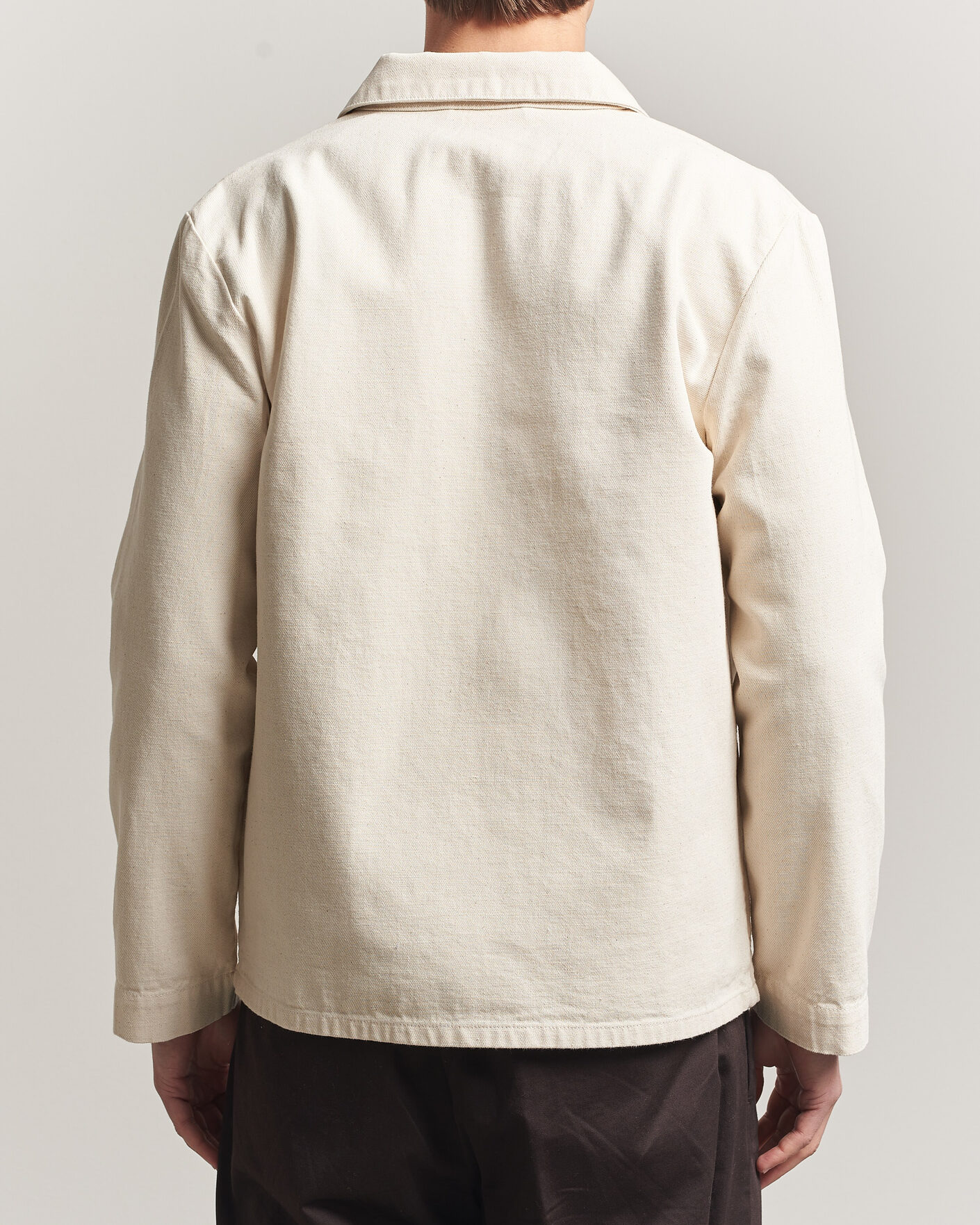 Herre | Skjorter | A.P.C. | Kerlouan Denim Overshirt Ecru
