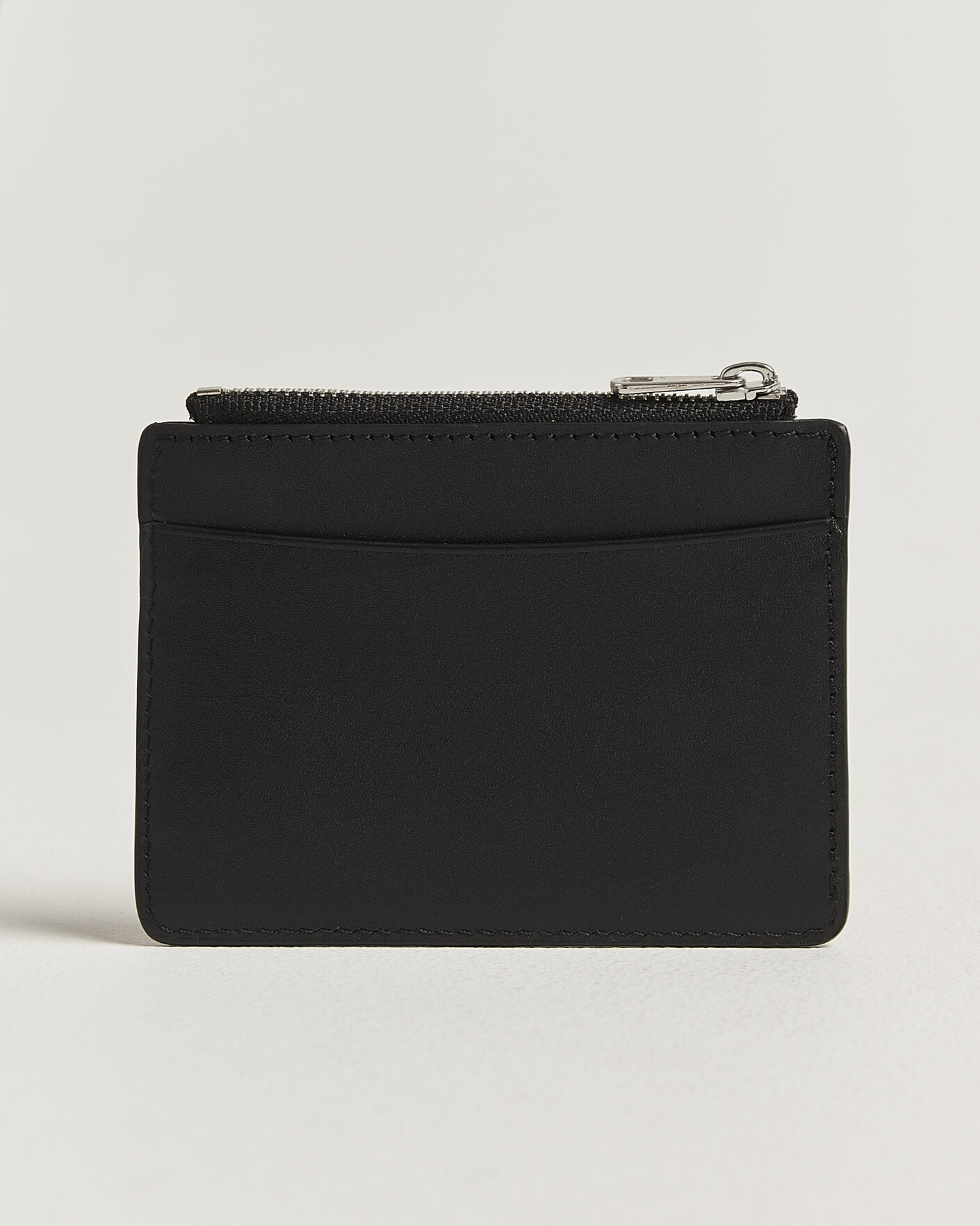 Herre | Lommebøker | A.P.C. | Zip Calf Leather Card Holder Black