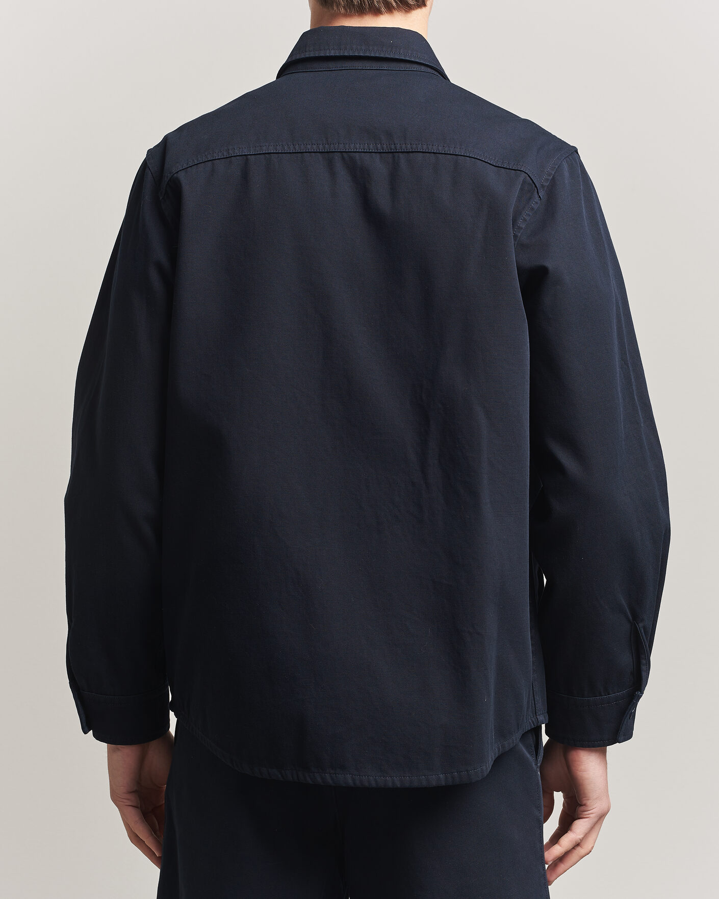 Herre | Skjorter | A.P.C. | Noah Cotton Overshirt Dark Navy