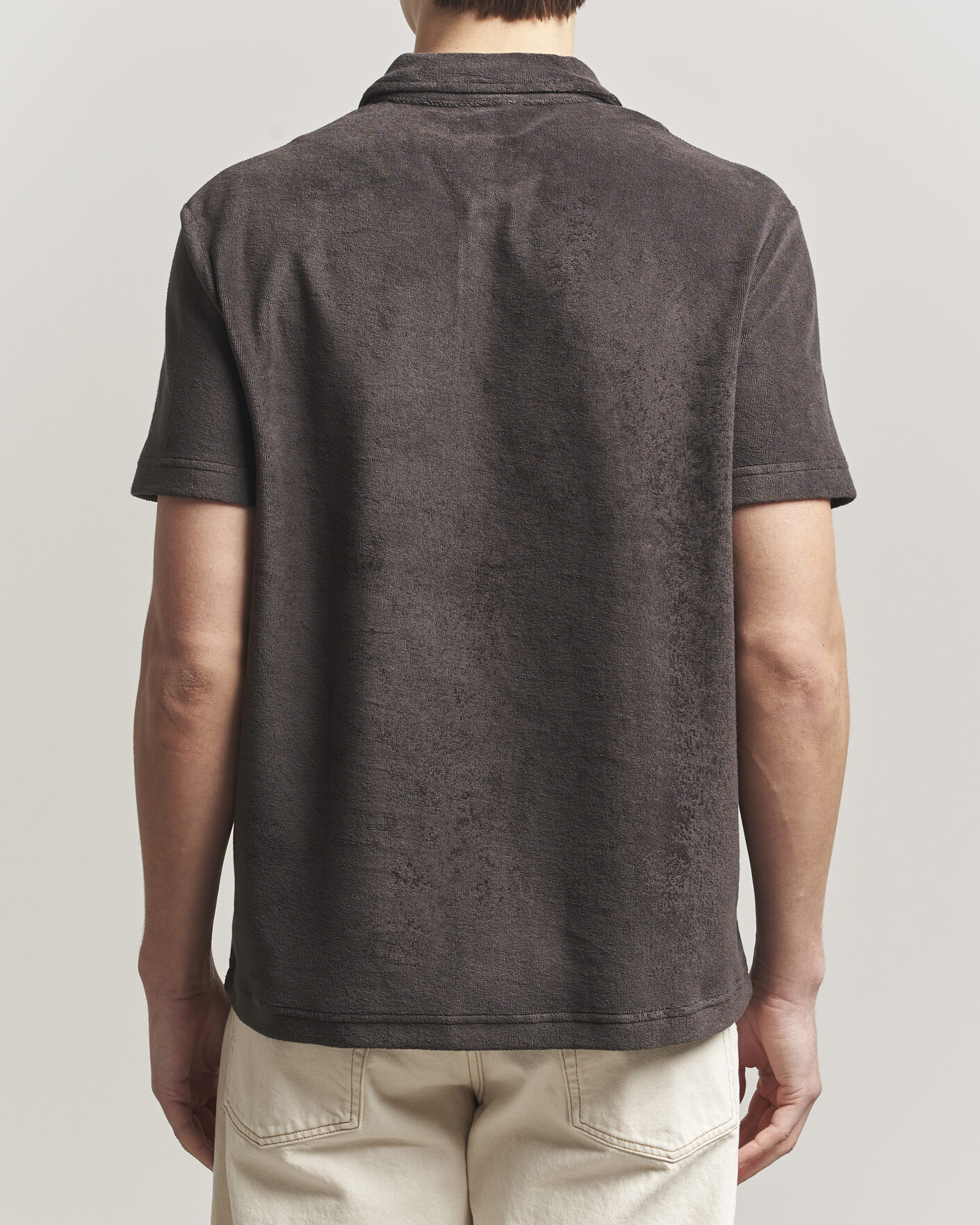 Herre | Pikéer | A.P.C. | Julian Cotton Knitted Polo Brown