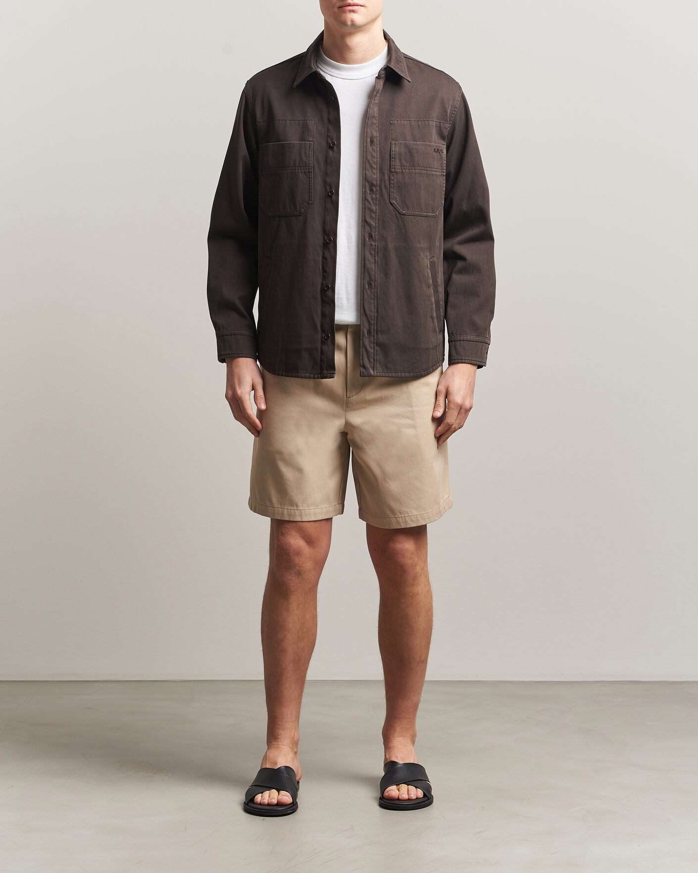 Herre | Shorts | A.P.C. | Otis Cotton Chino Shorts Beige