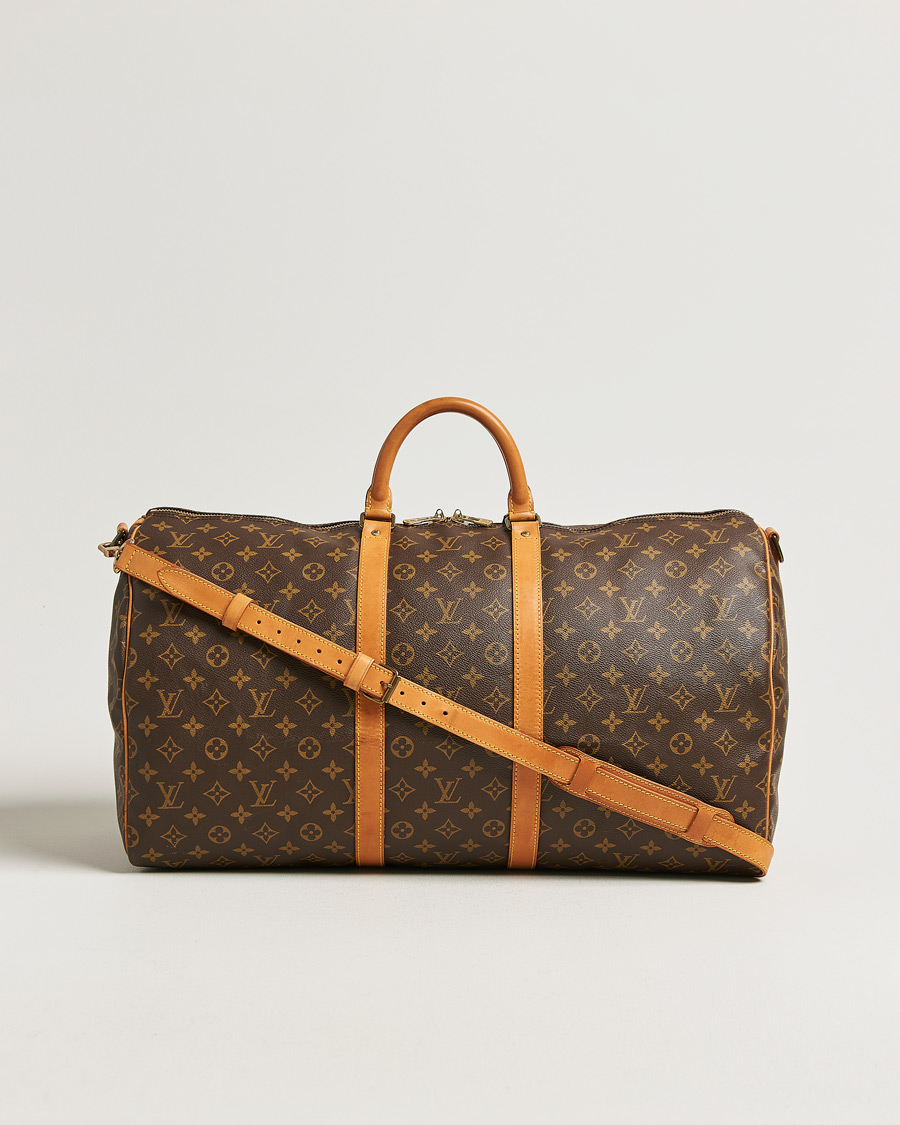 Herre | Pre-Owned & Vintage Bags | Louis Vuitton Pre-Owned | Keepall Bandouliére 55 Monogram