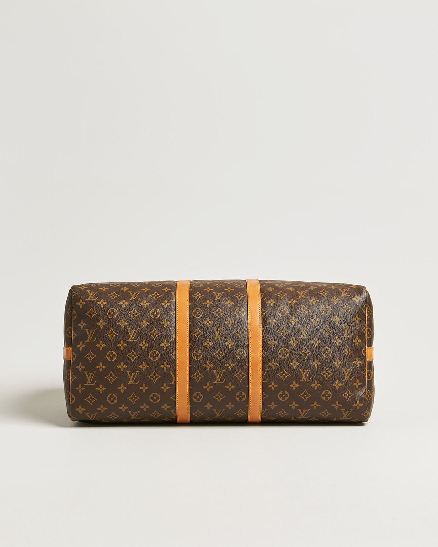 Herre | Pre-Owned & Vintage Bags | Louis Vuitton Pre-Owned | Keepall Bandouliére 55 Monogram