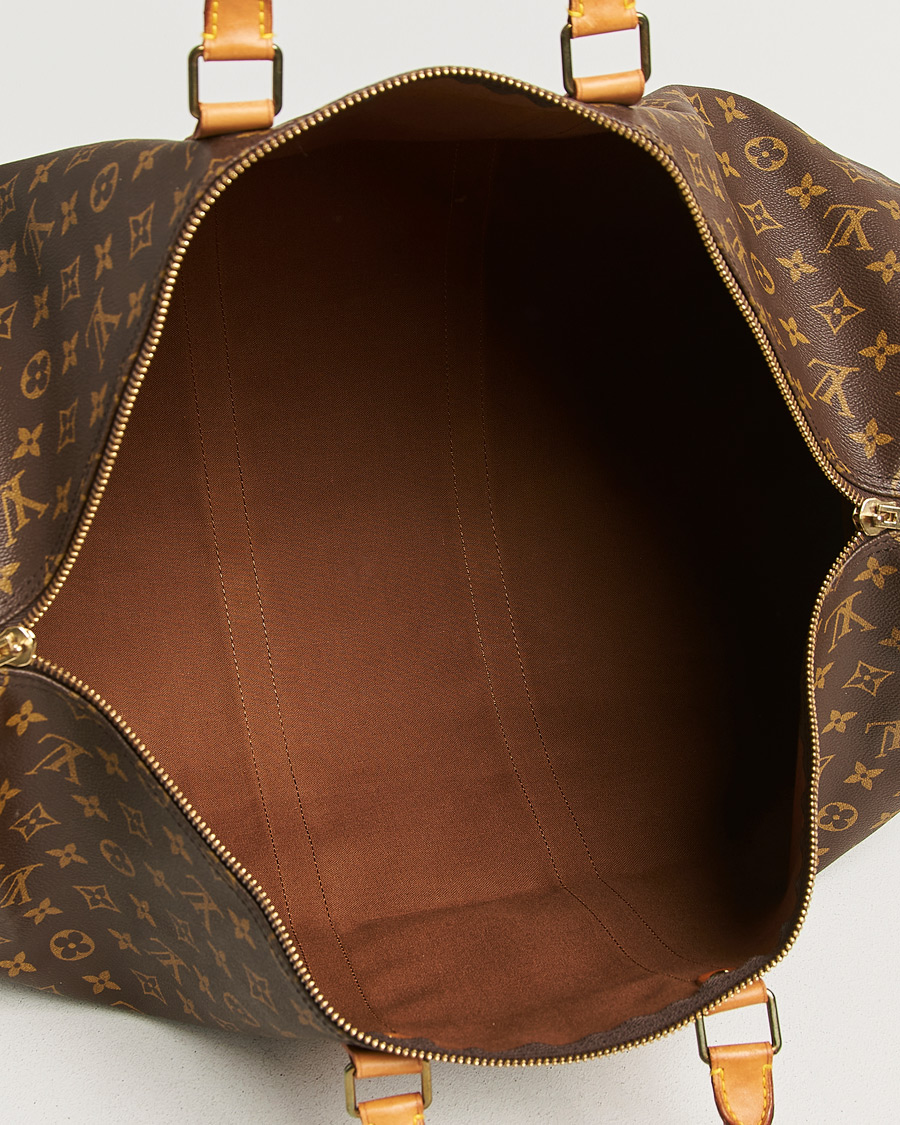 Herre | Pre-Owned & Vintage Bags | Louis Vuitton Pre-Owned | Keepall Bandouliére 55 Monogram