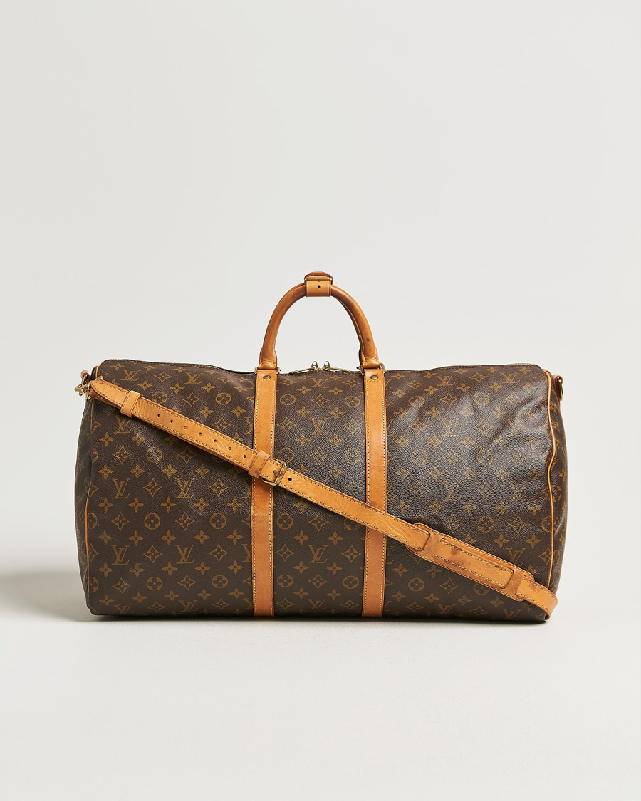 Herre | Pre-Owned & Vintage Bags | Louis Vuitton Pre-Owned | Keepall Bandouliére 55 Monogram