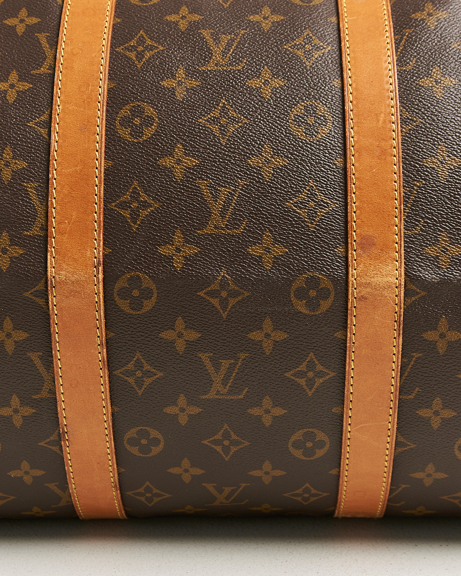 Herre | Pre-Owned & Vintage Bags | Louis Vuitton Pre-Owned | Keepall Bandouliére 55 Monogram