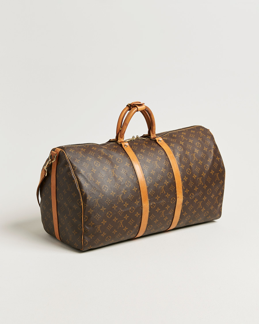 Herre | Pre-Owned & Vintage Bags | Louis Vuitton Pre-Owned | Keepall Bandouliére 55 Monogram